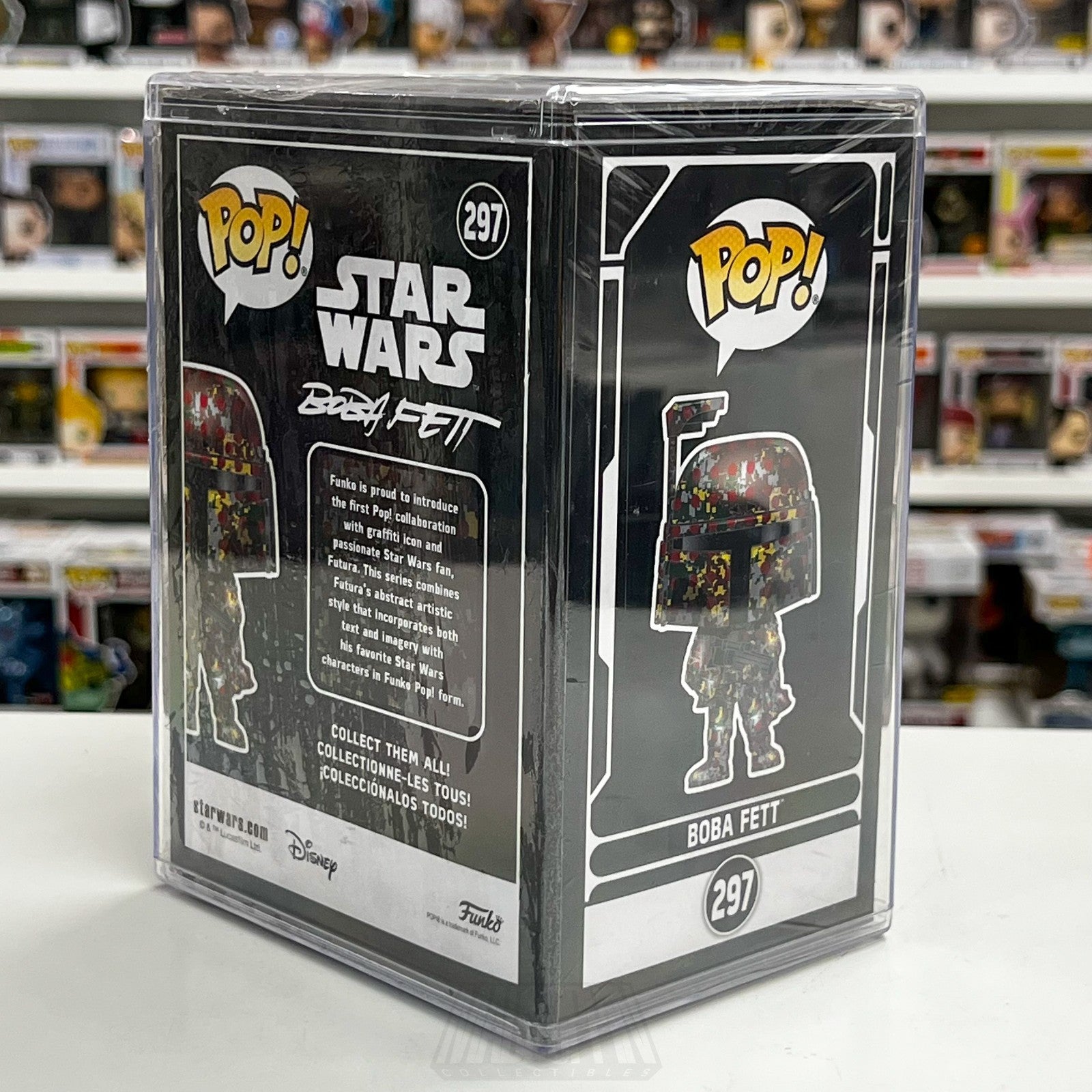 Funko Pop Star Wars Boba Fett Futura Camo Special Edition 297 Bounty Hunter Toy4