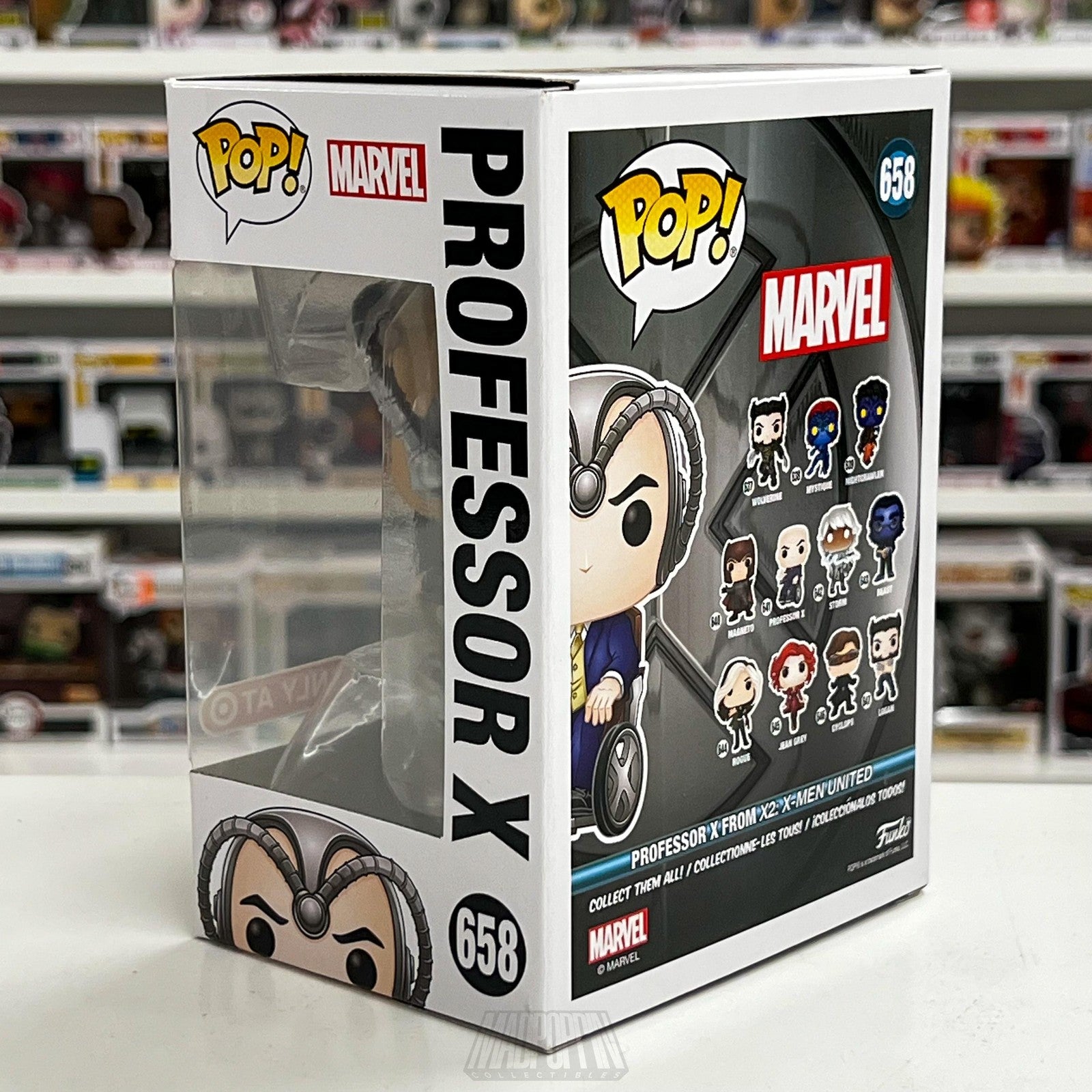 Funko Pop Marvel Professor X 658 Mutant X-Men United X2 Target Figure Toy NIB
