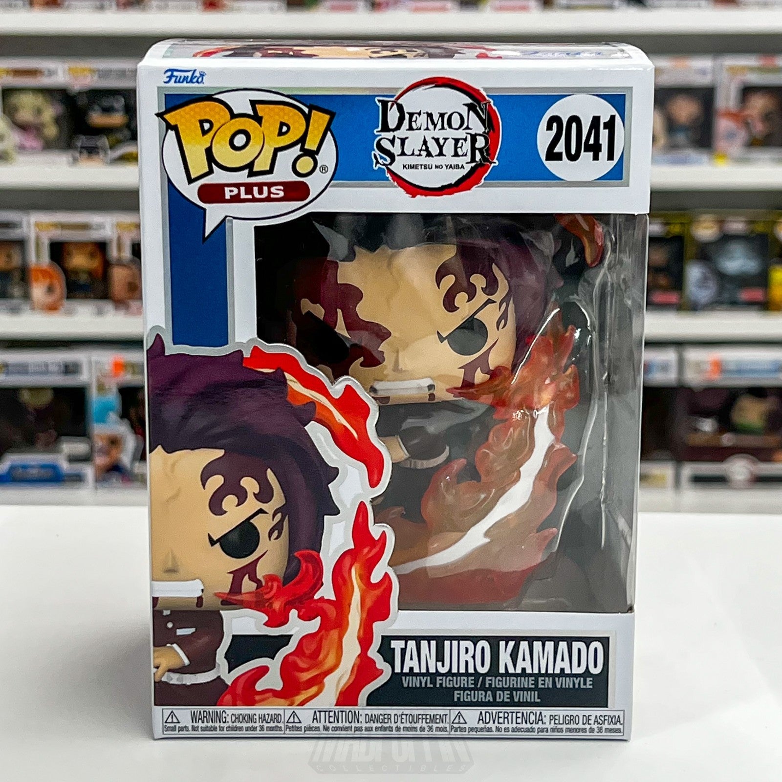 Funko Pop Plus Anime Demon Slayer Tanjiro Kamado Dancing Flash 2041 Vinyl Figure0