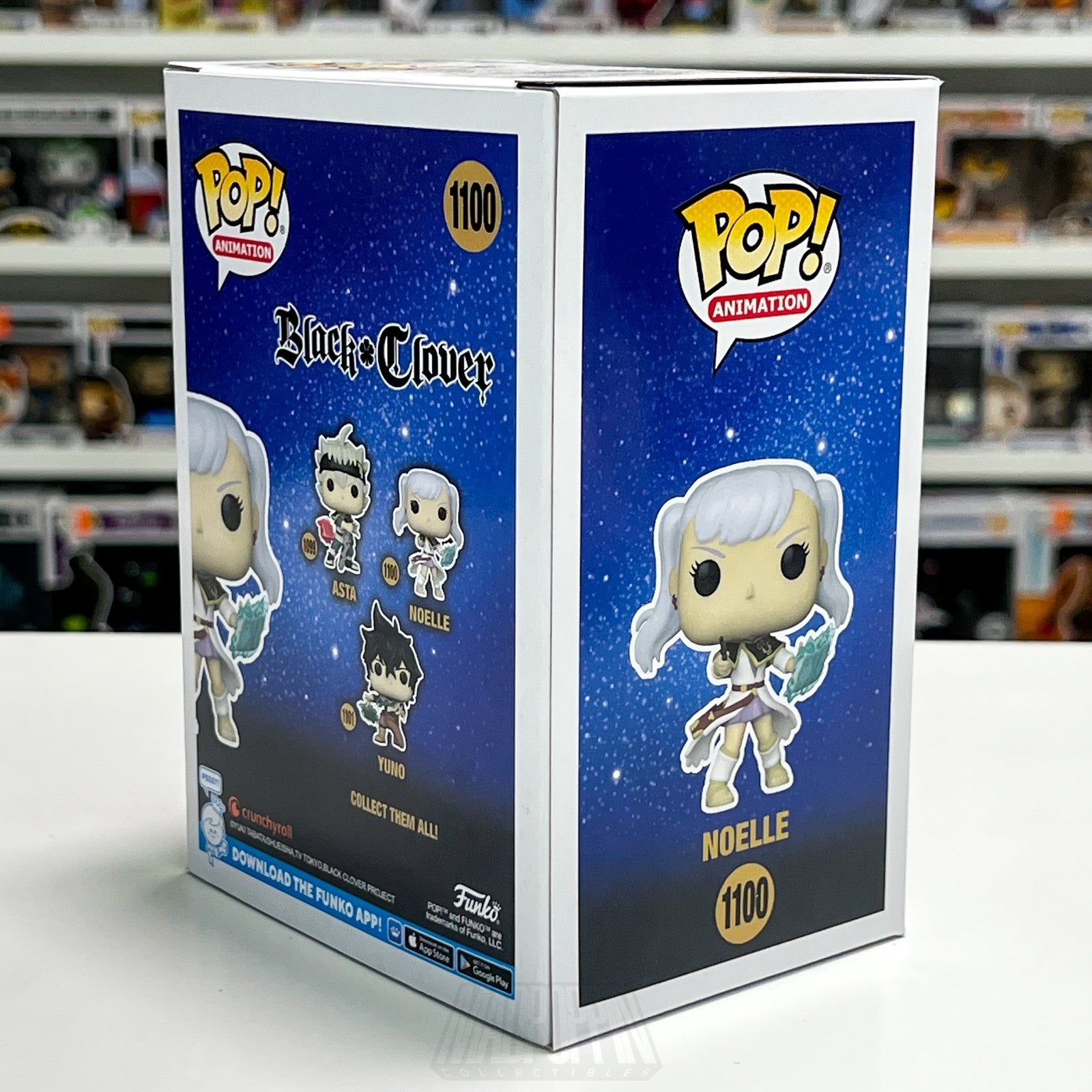 Funko Pop Anime Black Clover Noelle Silva 1100 Japanese Manga Vinyl Figure NIB4