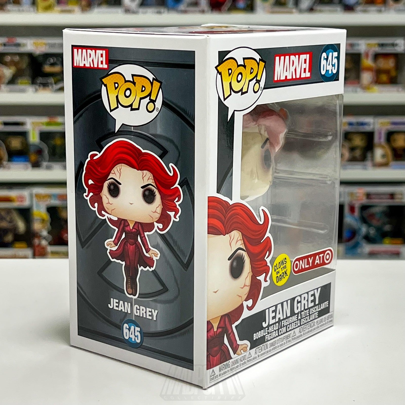 Funko Pop Marvel Jean Grey 645 X-Men Last Stand Mutant Glow Target BobbleHead