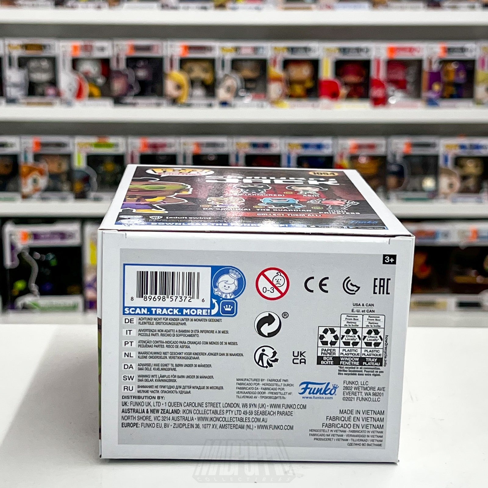 Funko Pop Animation Samurai Jack Da Samurai 1054 Vinyl Figure Cartoon Network7