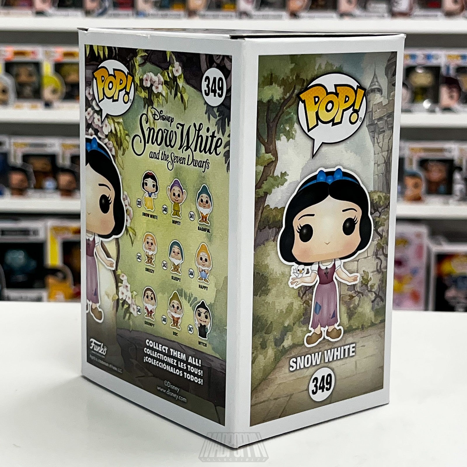 Funko Pop Disney Snow White 349 Toys R Us Exclusive Vinyl Figure New Collectible