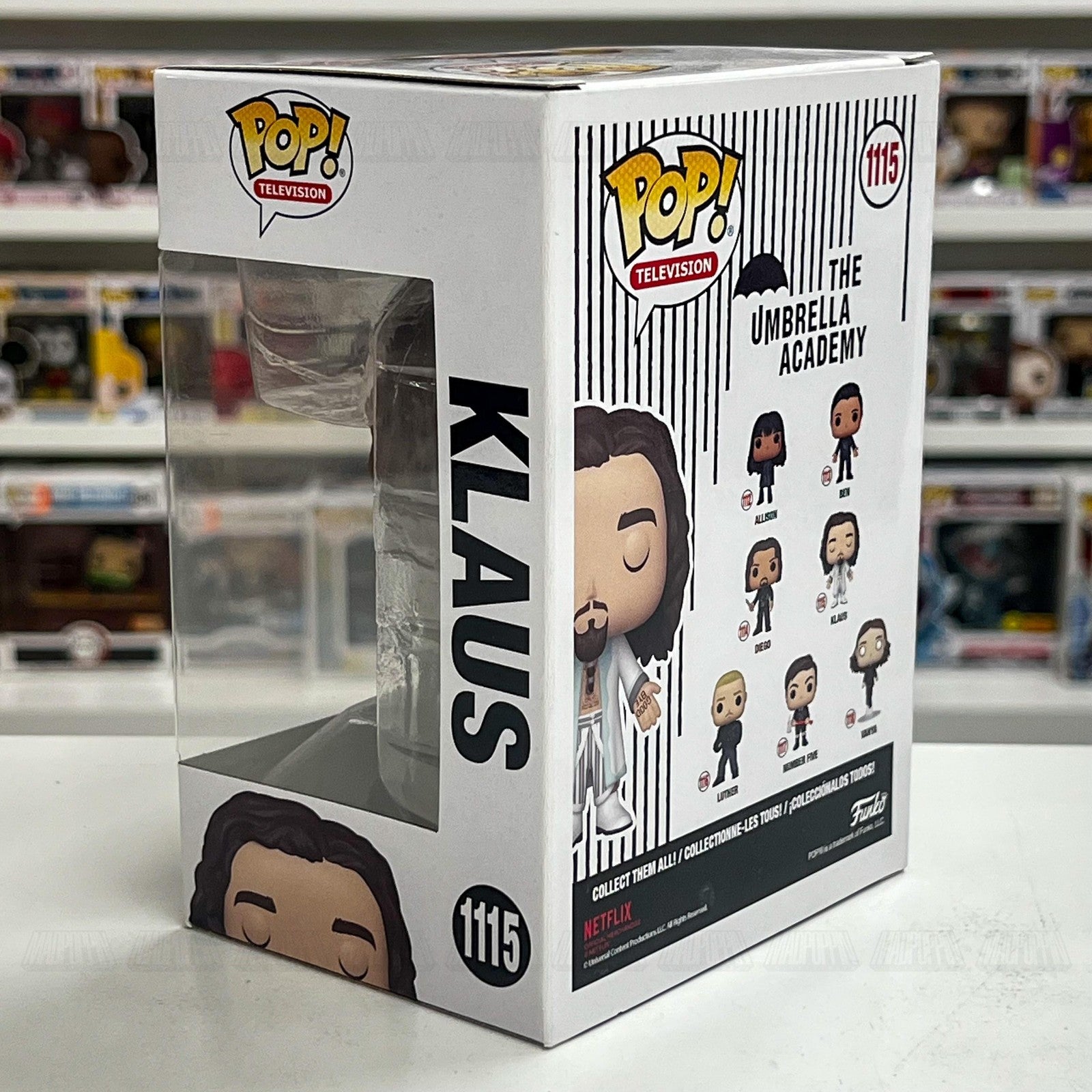 Funko Pop Television The Umbrella Academy Klaus #1115 Vinyl Figure New in Box