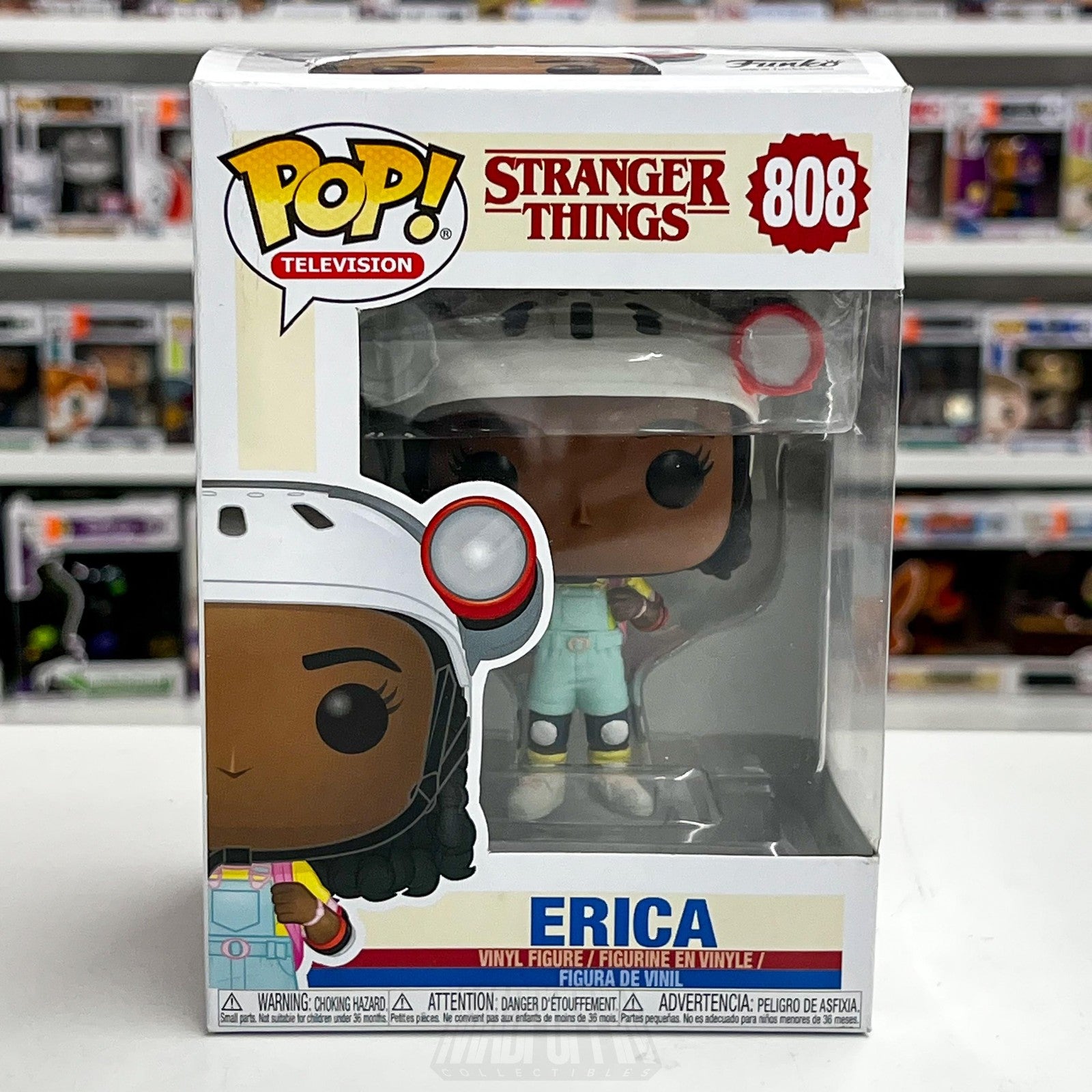 Funko Pop Television Stranger Things Erica Sinclair 808 Figure Horror Sci-Fi0
