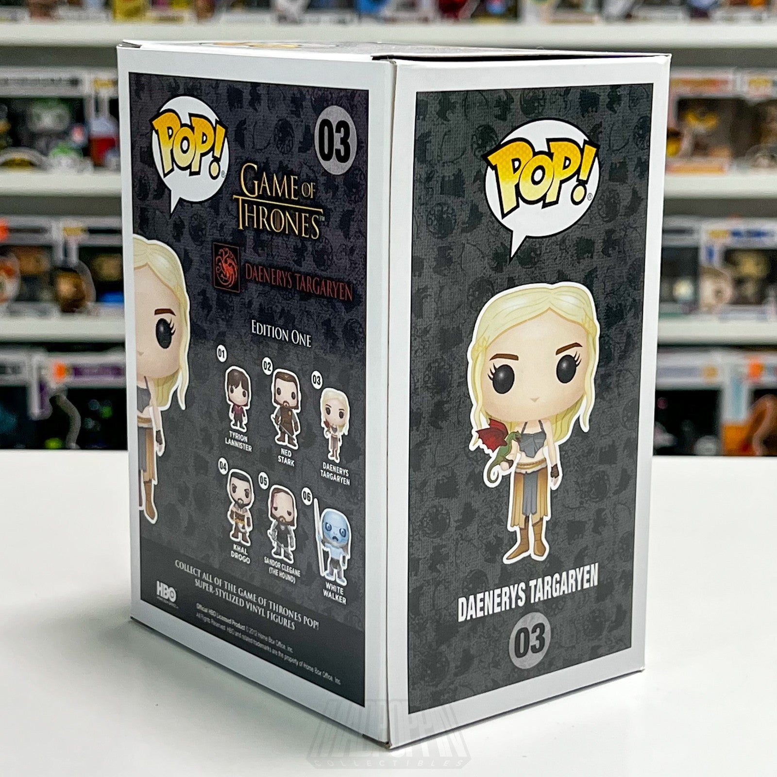 Funko Pop TV Game of Thrones Daenerys Targaryen Rhaegal 03 HBO Queen Stormborn4