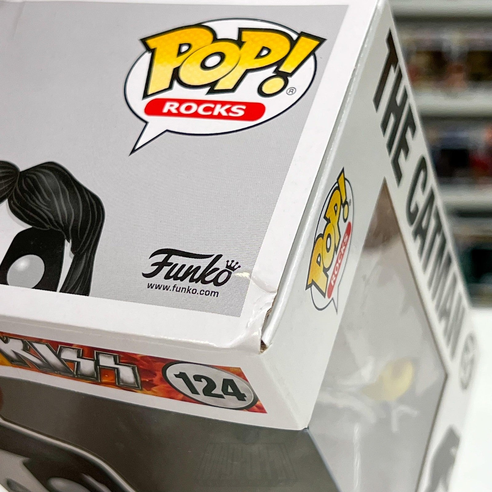 Funko Pop Rocks KISS The Catman 124 Vinyl Figure 2019 Hard Glam Music Metal Toy