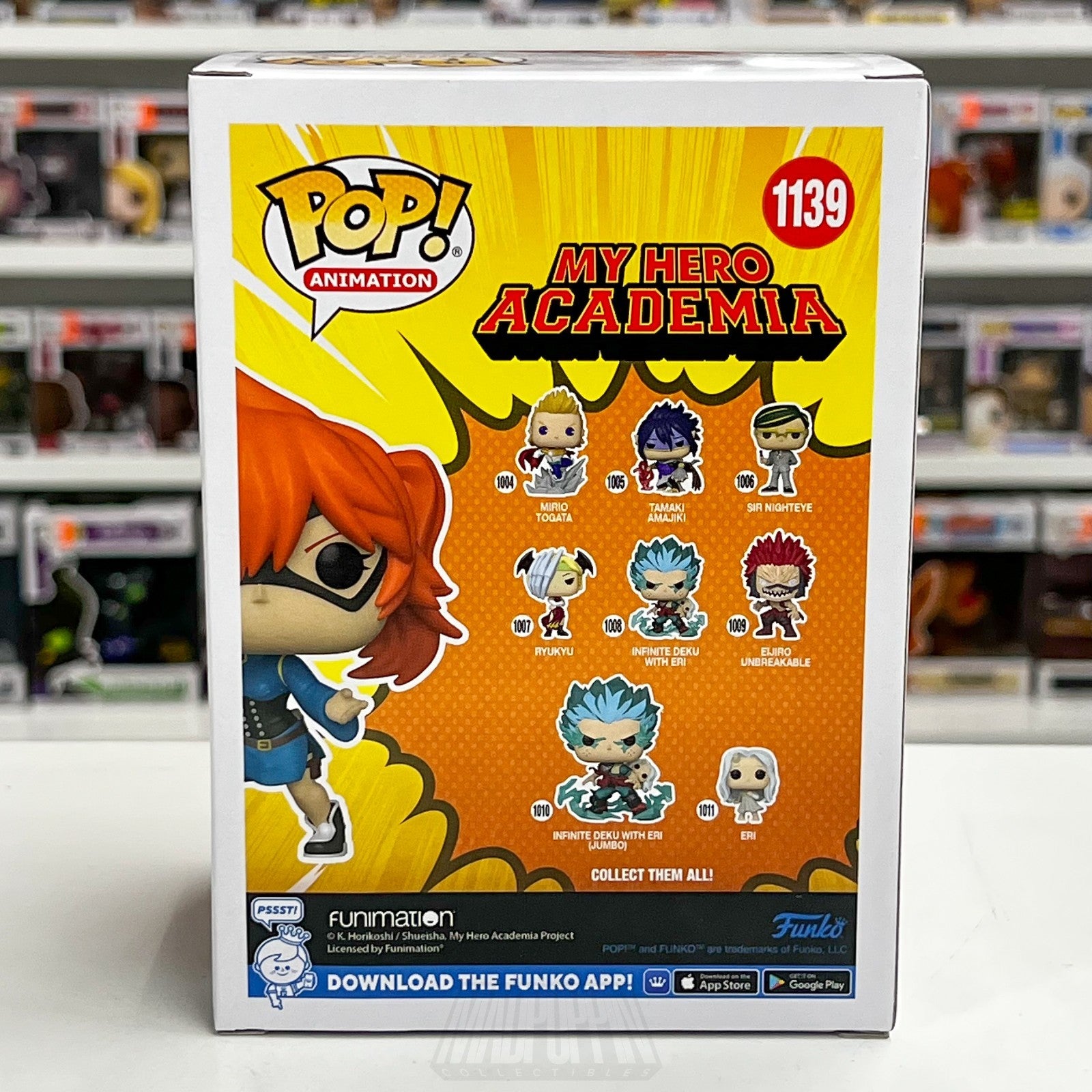 Funko Pop Anime My Hero Academia Itsuka Kendo Hot Topic 1139 Manga Vinyl Figure3