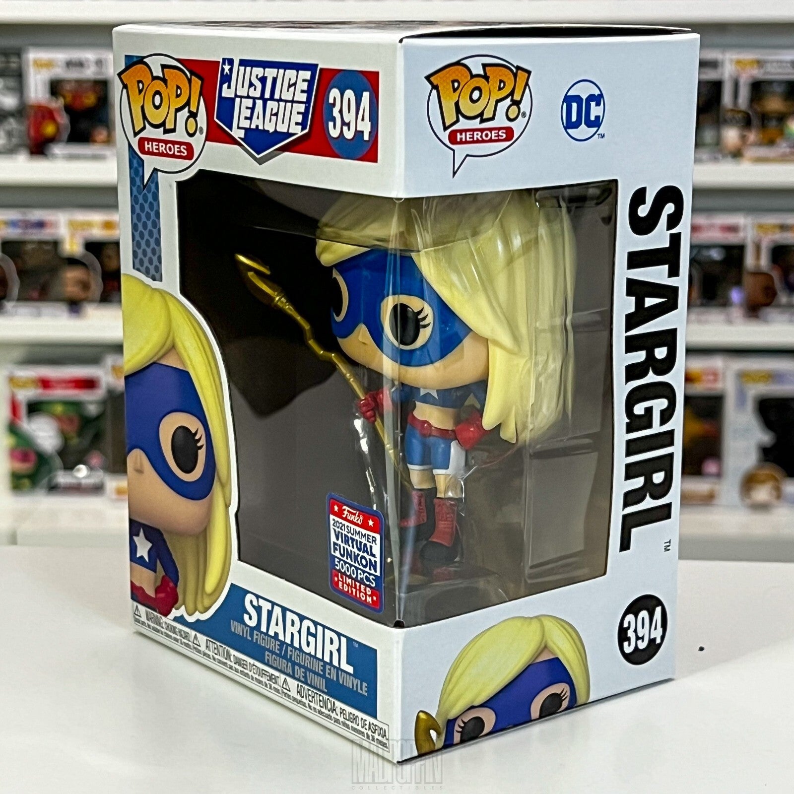 Funko Pop DC Super Heroes Justice League StarGirl Virtual Funkon 5000 Pcs 394