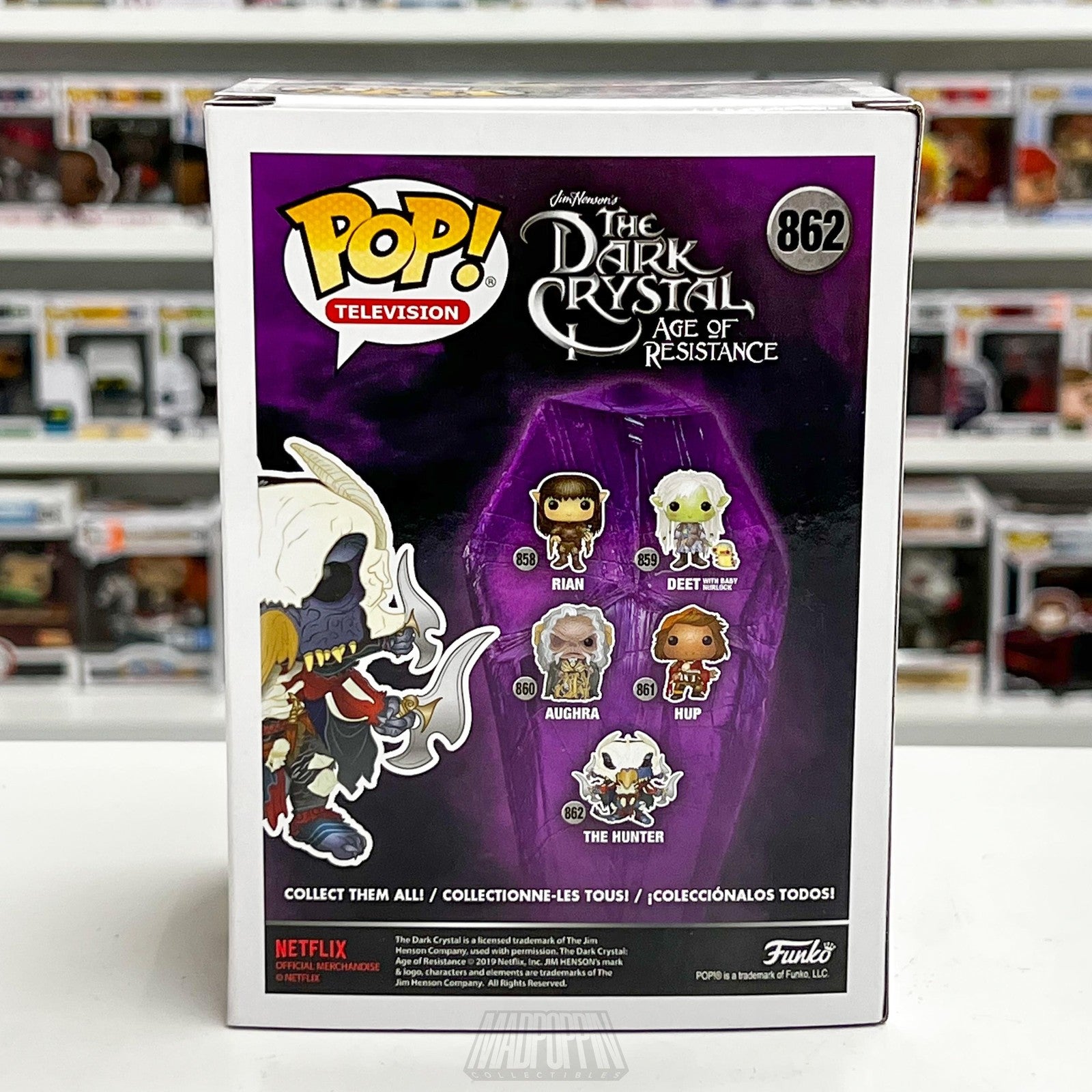 Funko Pop The Dark Crystal Age of Resistance Hunter 862 Limited Edition Figure