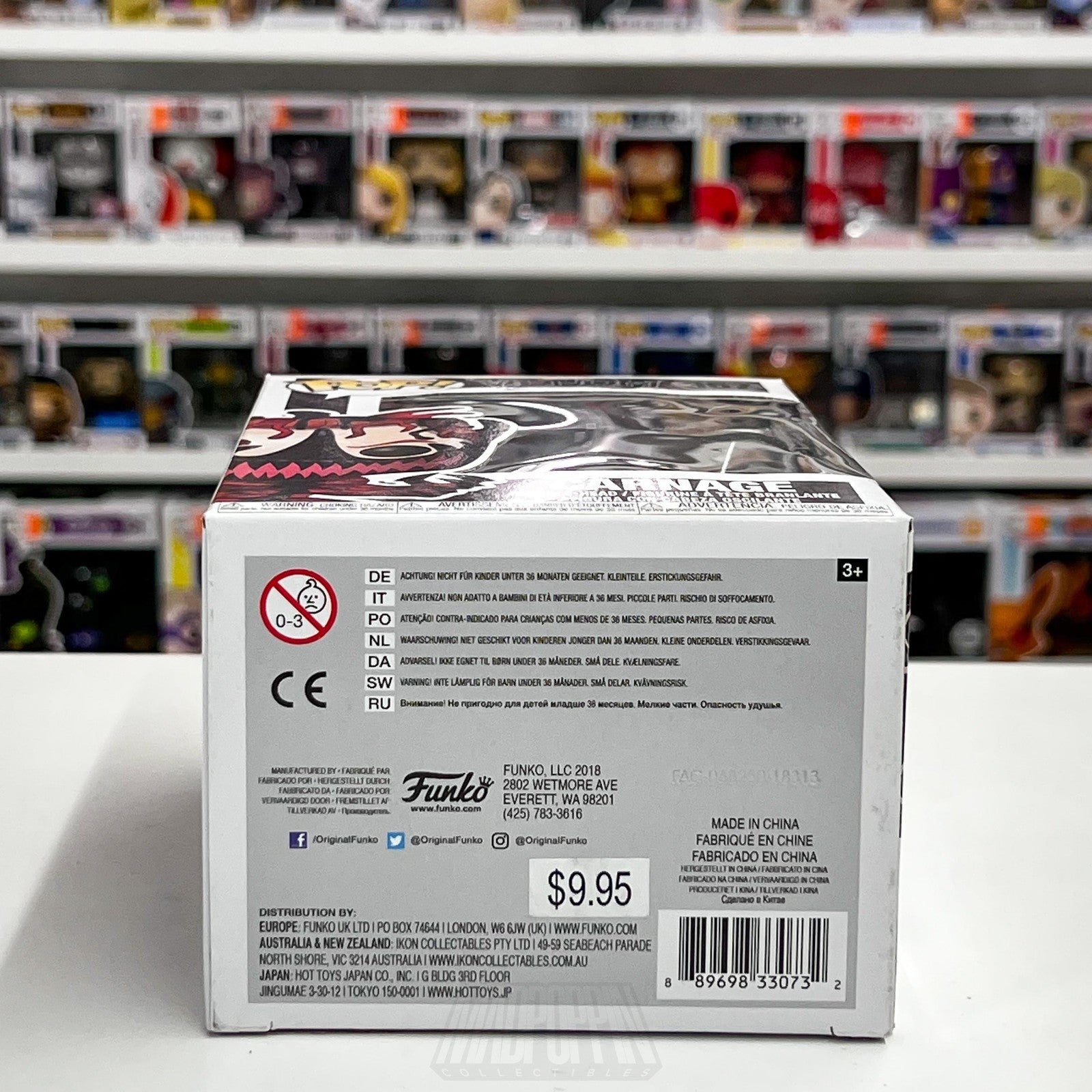 Funko Pop! Marvel Venom Carnage #367 Bobblehead Vinyl Figure 2018 Boxed Toy7