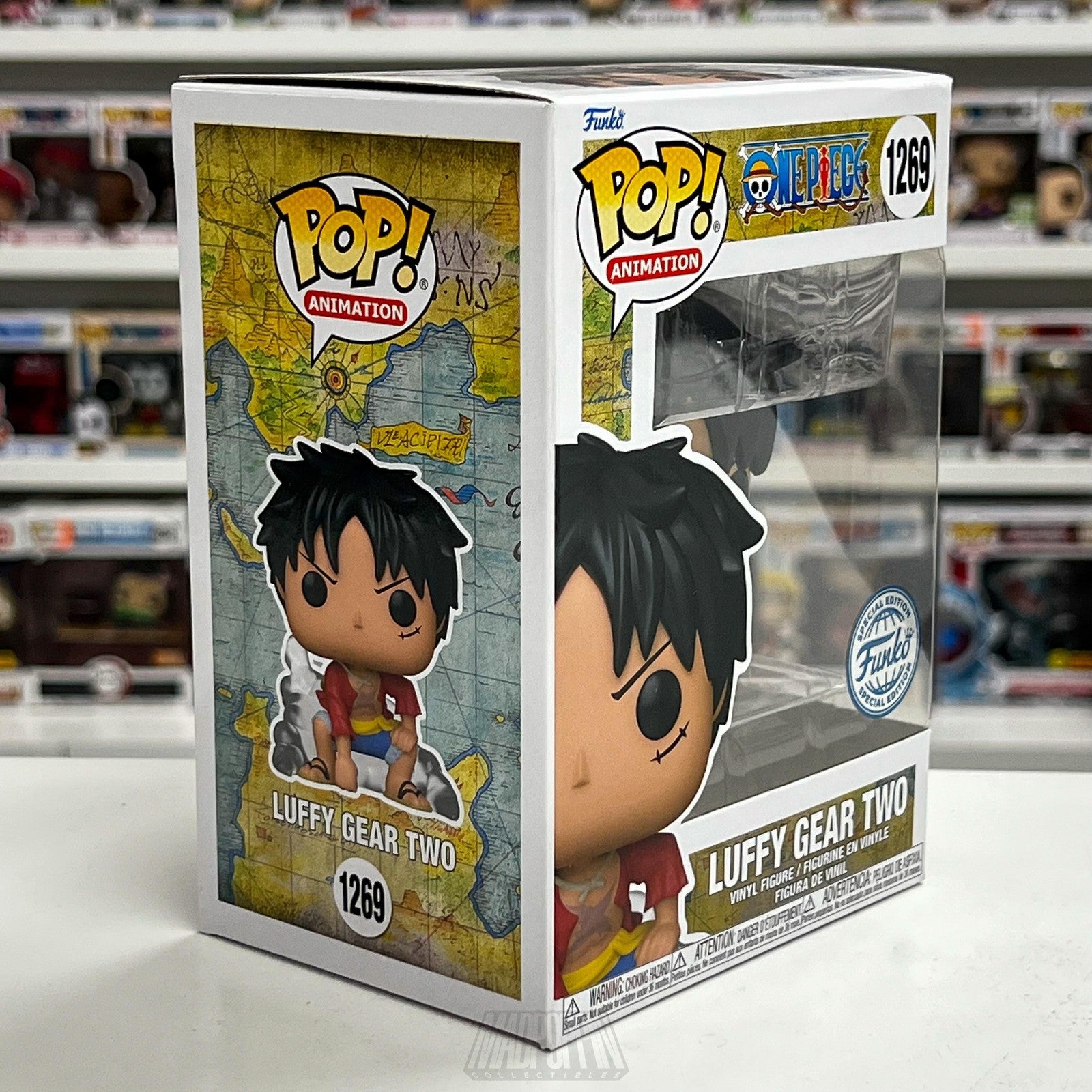 Funko Pop Animation One Piece Luffy Gear Two #1269 Special Edition Vinyl Figure