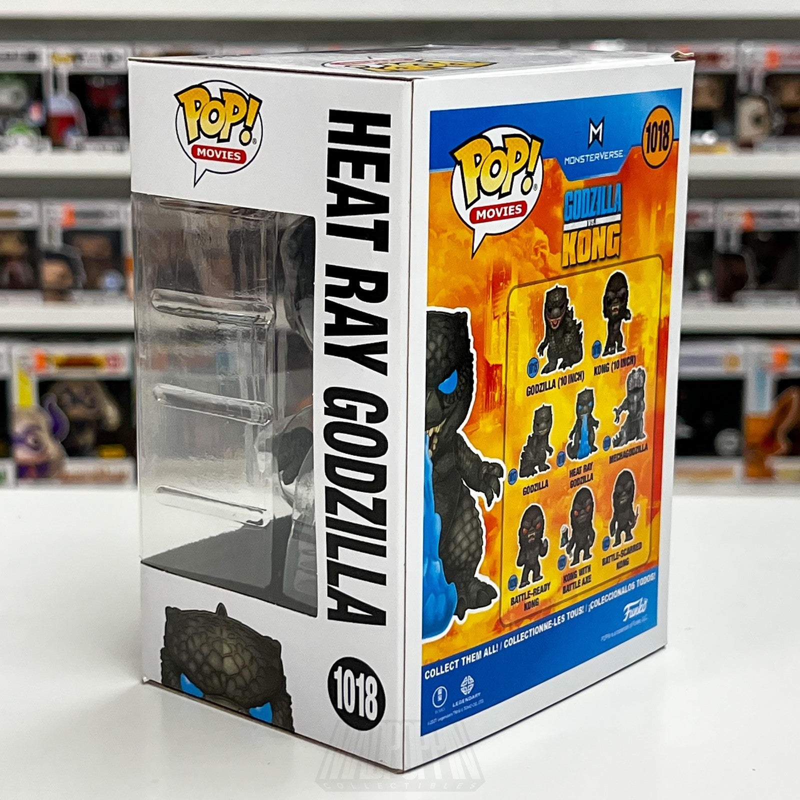 Funko Pop Movies Heat Ray Godzilla vs Kong 1018 Vinyl Figure Toy Kaiju Monsters