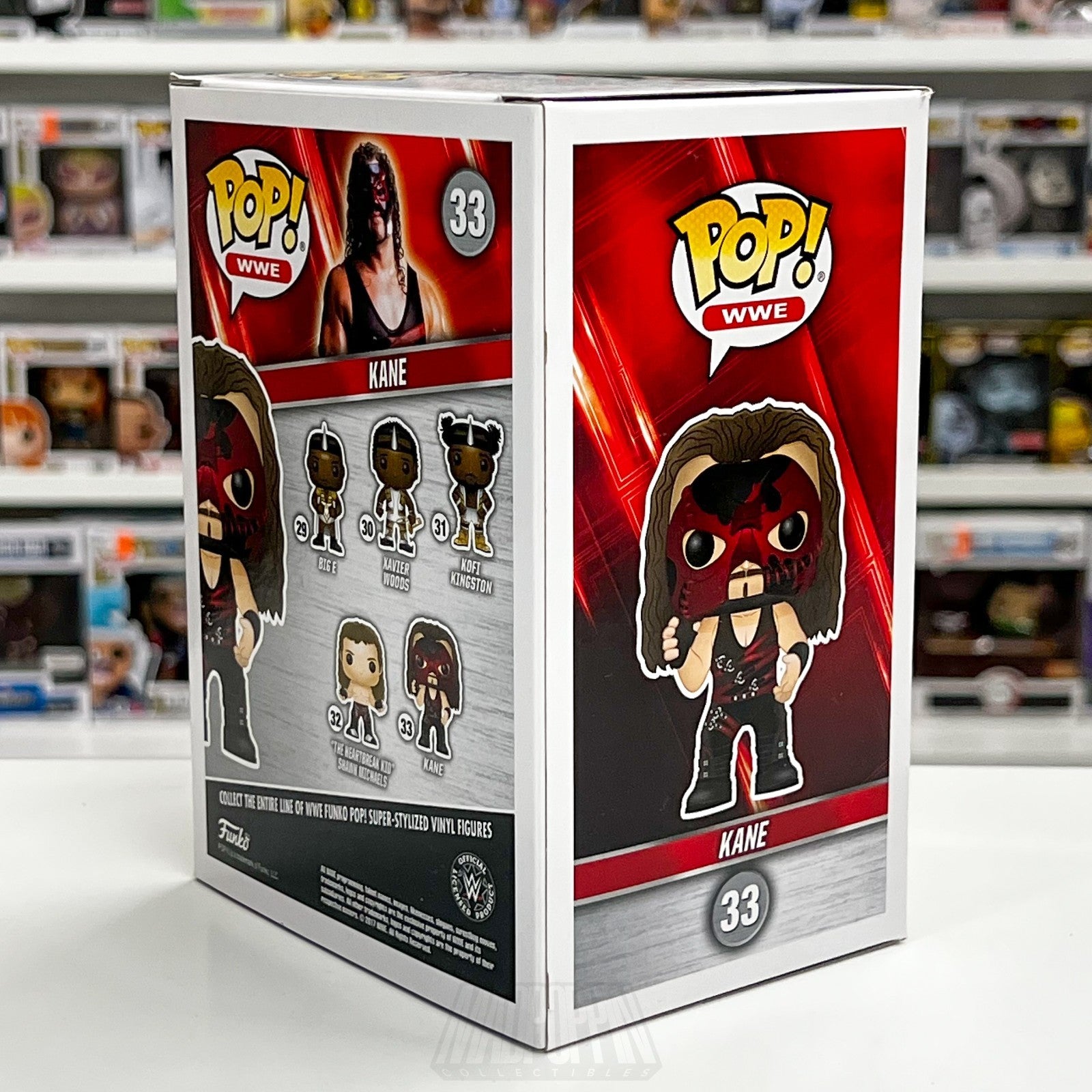 Funko Pop WWE Kane Walgreens Exclusive 33 Wrestling World Champion Vinyl Figure4
