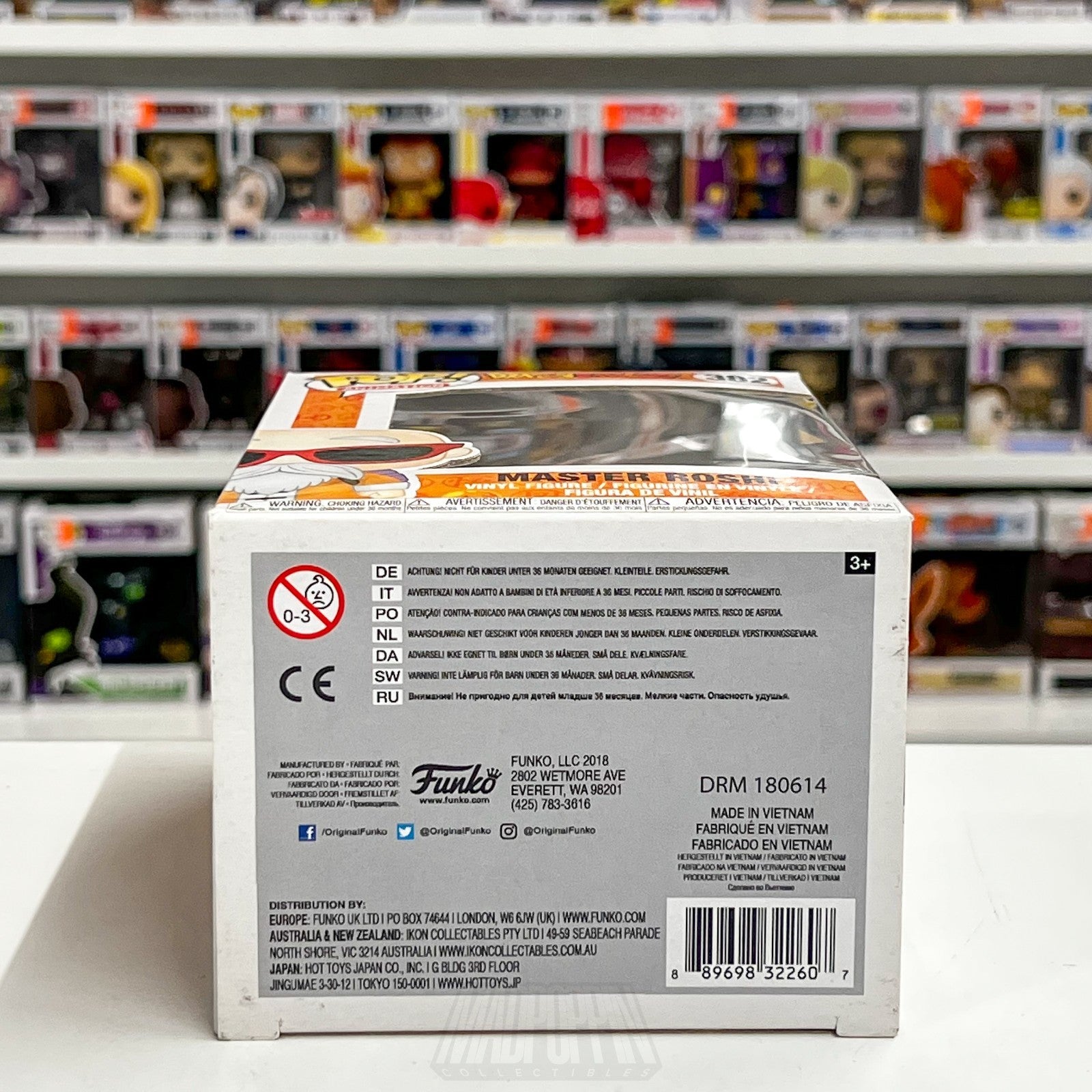 Funko Pop Anime Dragon Ball Z DBZ Master Roshi 382 Animation Manga Vinyl Figure7