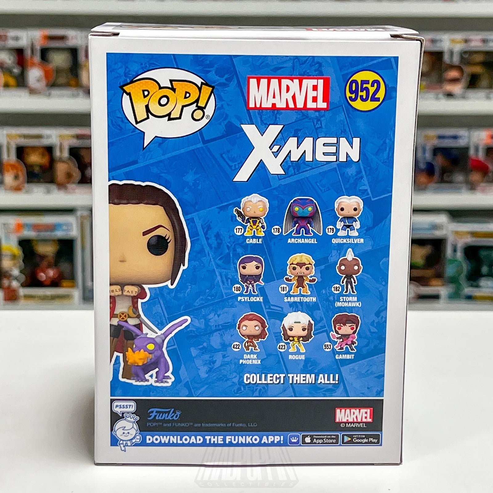 Funko Pop Marvel X-Men 952 Kate Pryde Lockheed PX Previews Exclusive NIB Toy