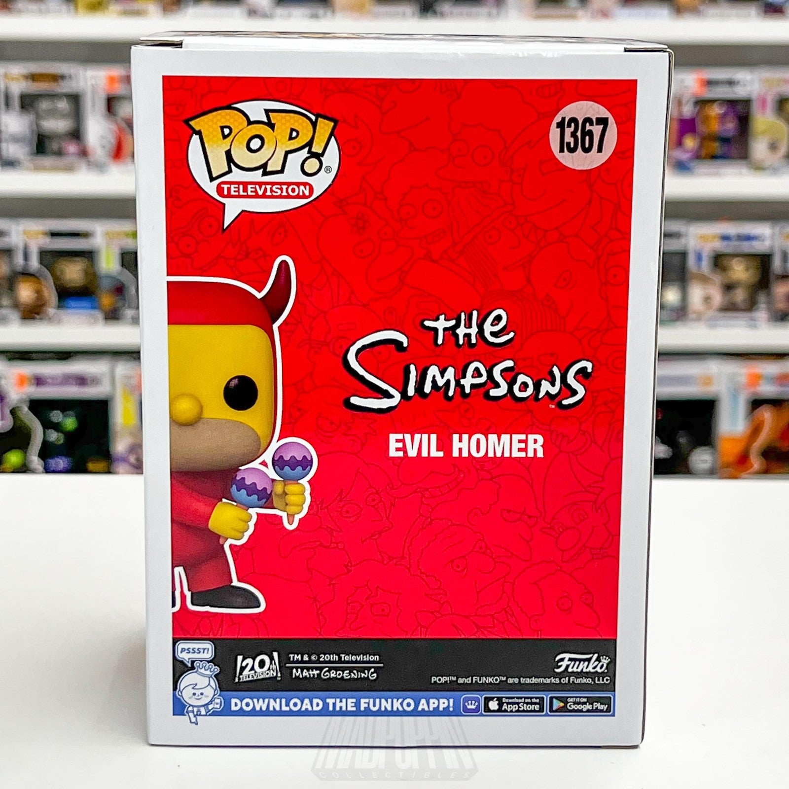 Funko Pop Television The Simpsons Evil Homer 1367 Vinyl Figure Funko Exclusive3