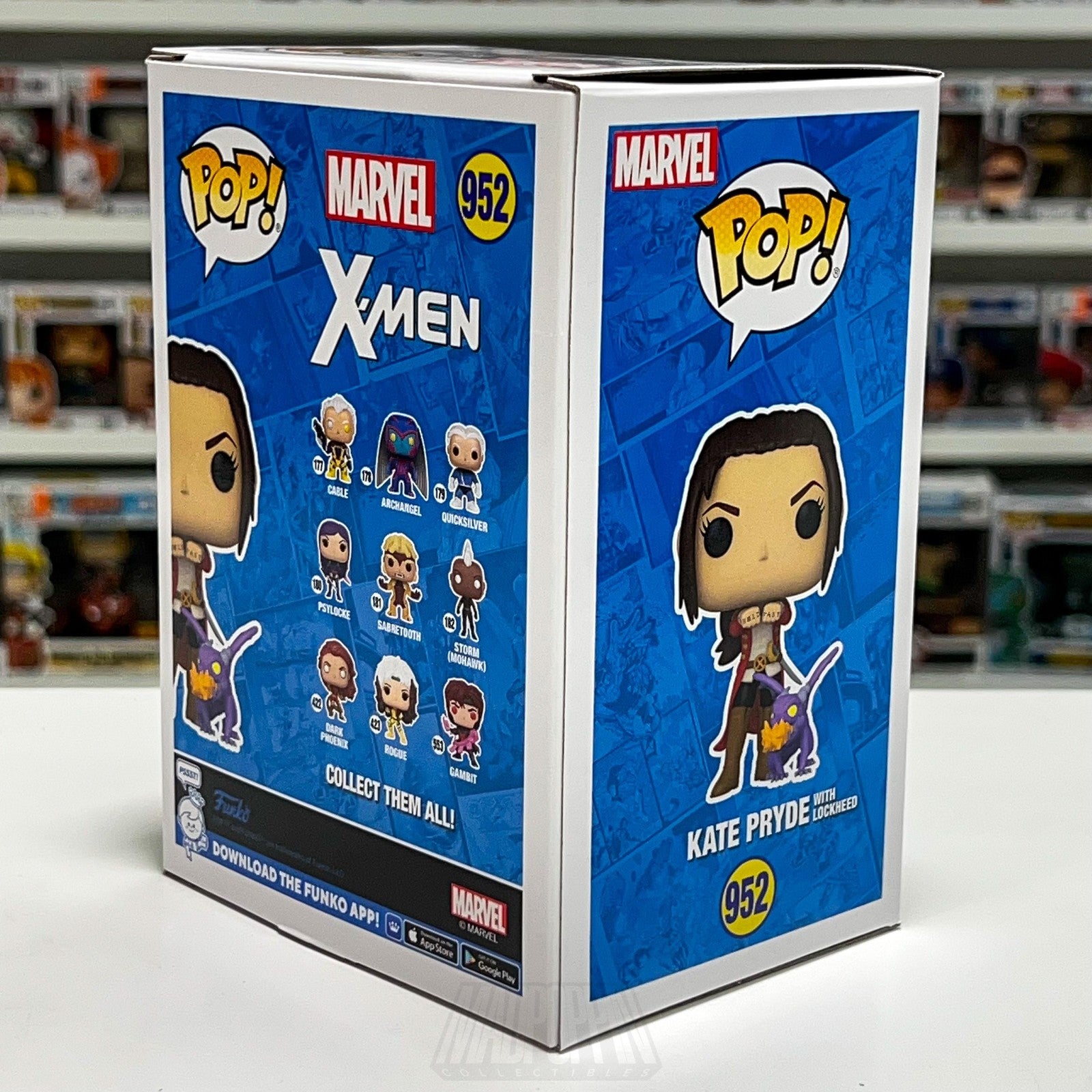 Funko Pop Marvel X-Men 952 Kate Pryde Lockheed PX Previews Exclusive NIB Toy