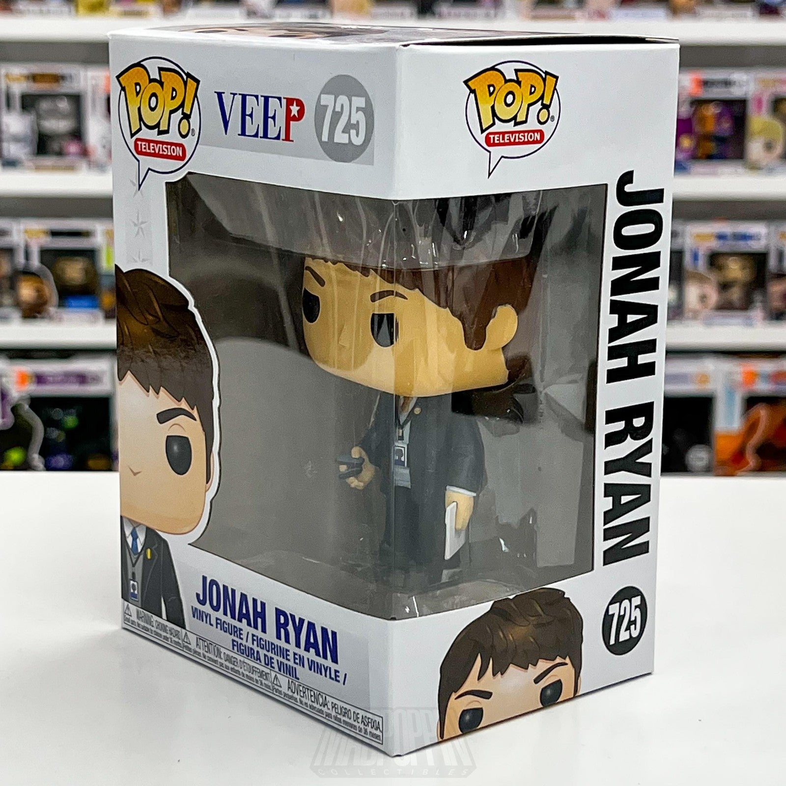 Funko Pop Television Veep Jonah Ryan #725 Vinyl Figure HBO With Box 2018 TV1