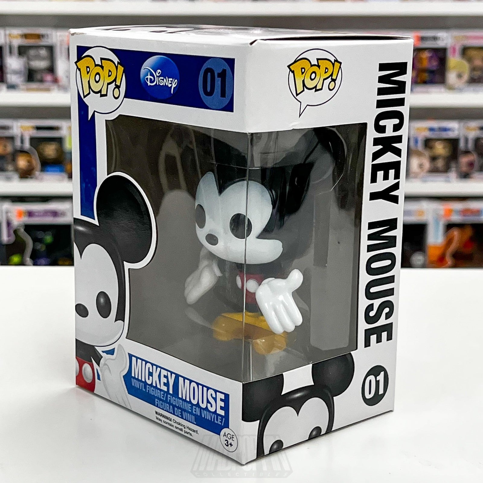 Funko Pop Disney Mickey Mouse 01 Series 1 Vinyl Figure Collectible Toy Walt 20141