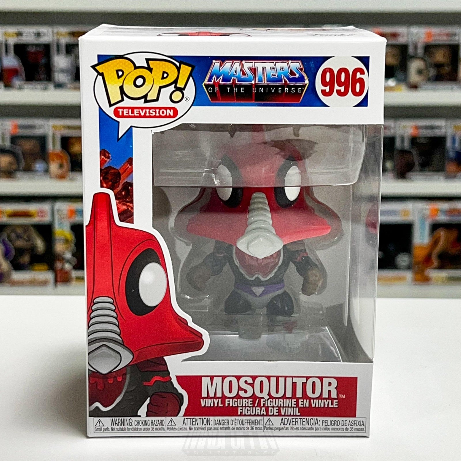 Funko Pop! Television Masters of the Universe MOTU Mosquitor #996 Vinyl Figure