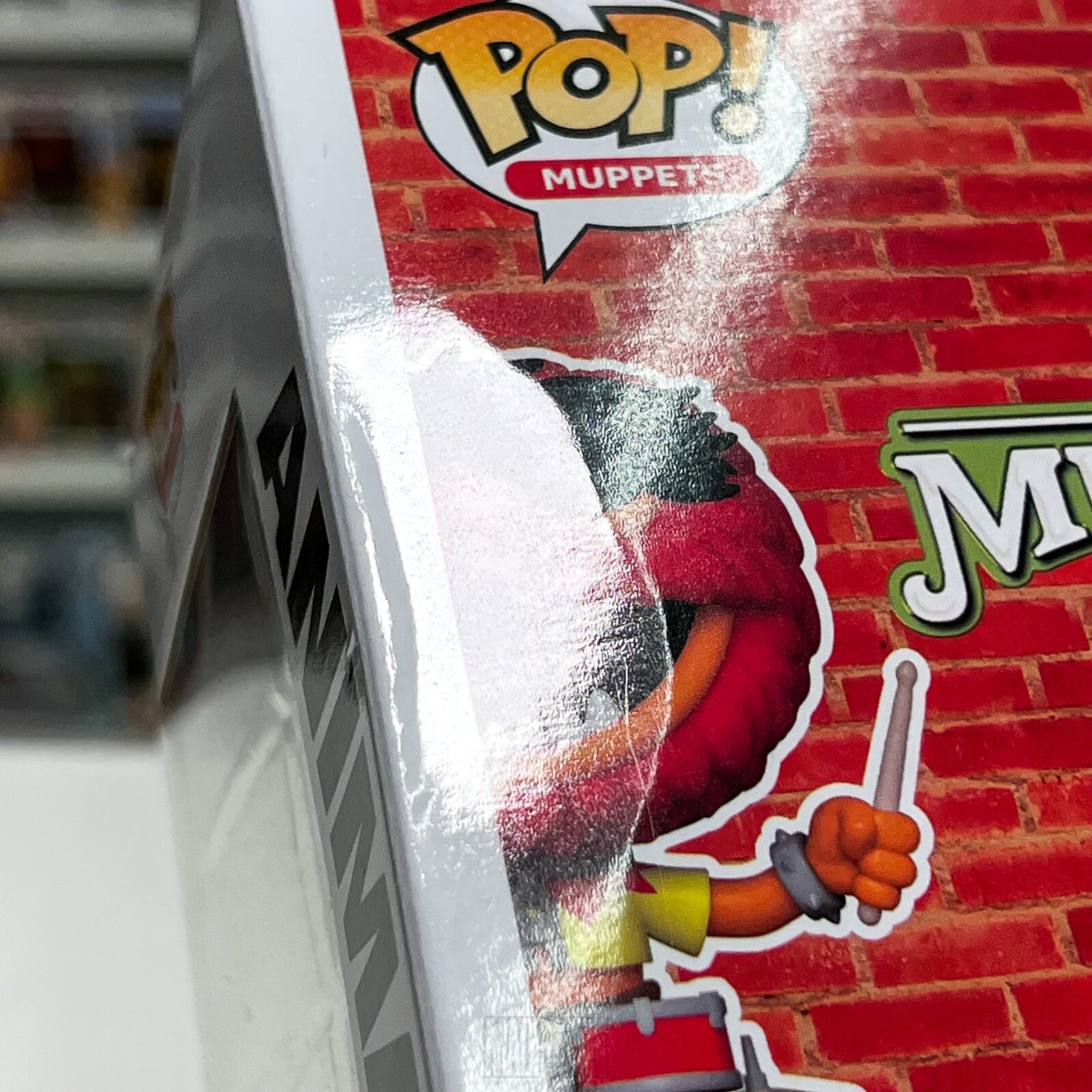 Funko Pop The Muppets Animal Flocked Playing Drums Jim Henson NYCC 1500 Pcs 13