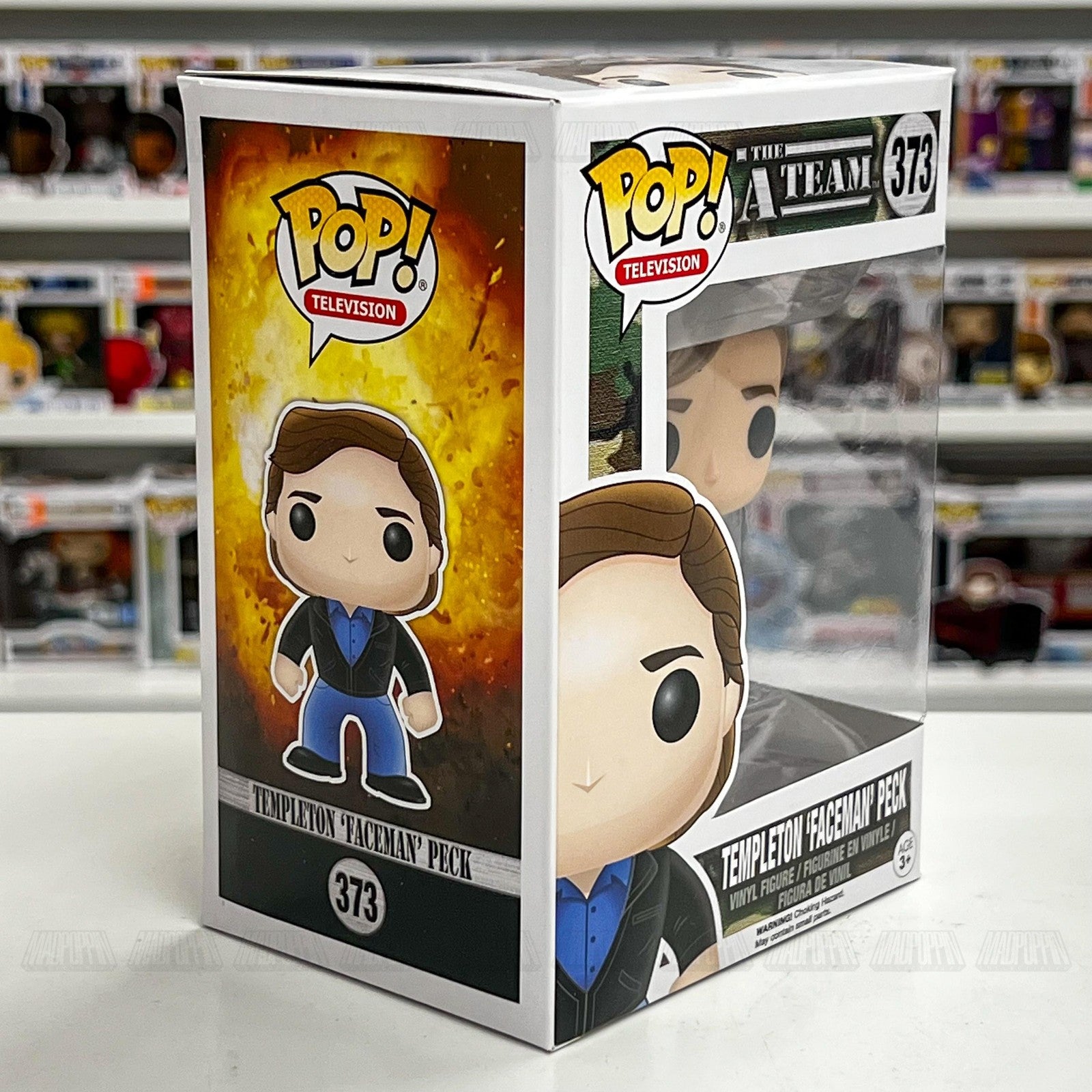 Funko Pop The A-Team Templeton Faceman Peck 373 TV Vinyl Figure Collectible New