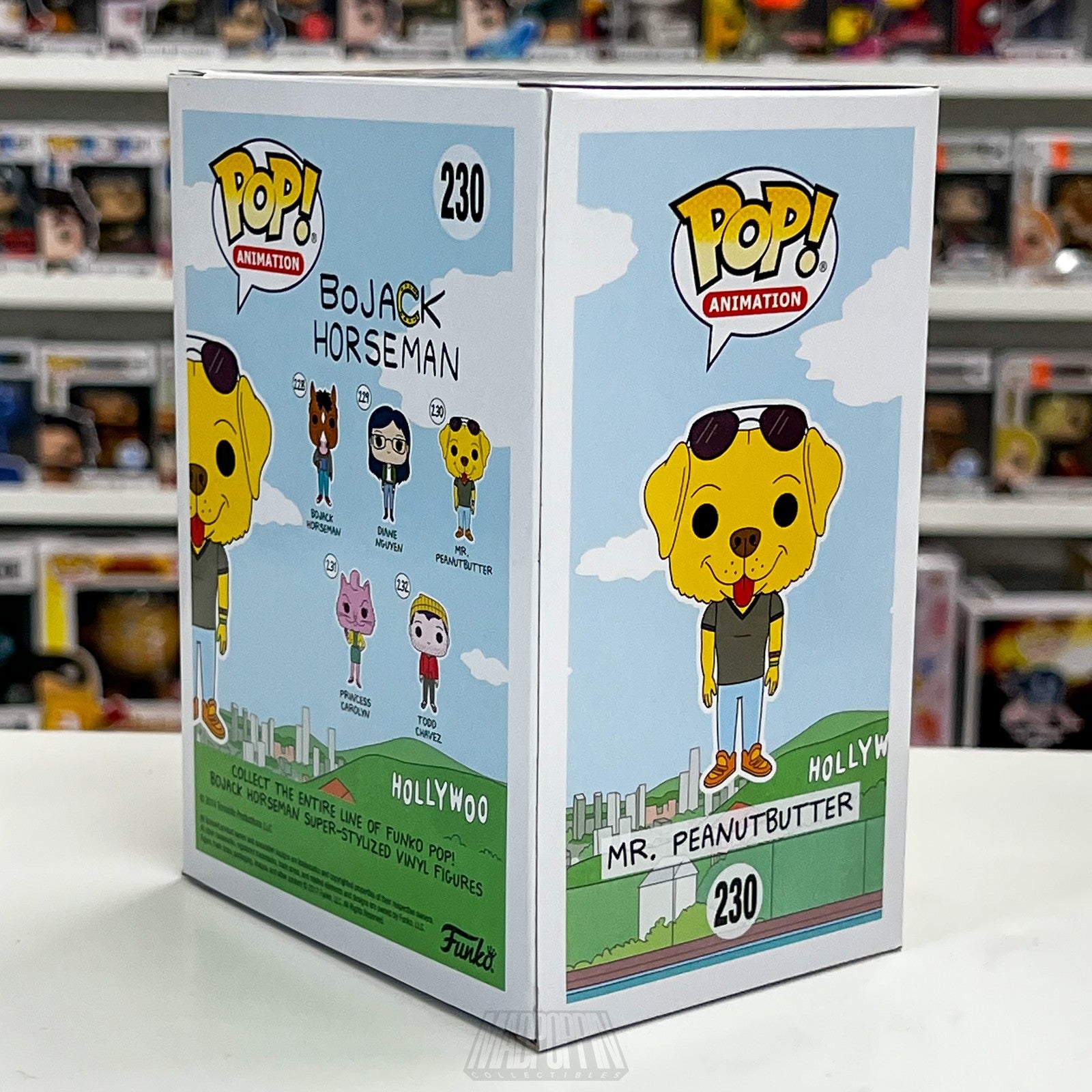 Funko Pop BoJack Horseman Mr. Peanutbutter Figure 230 Animation TV Collectible