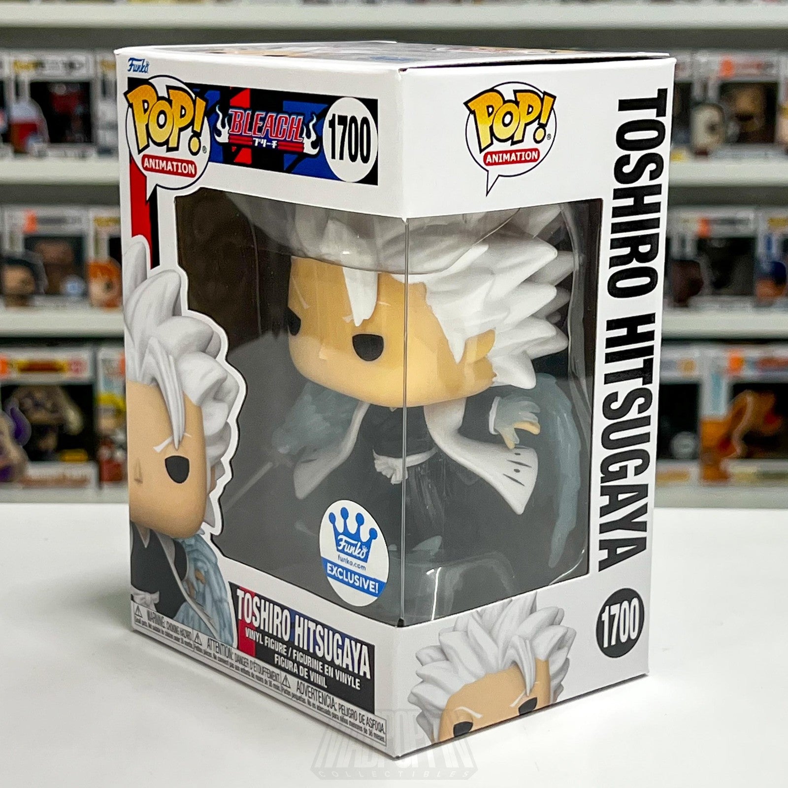 Funko Pop Bleach Toshiro Hitsugaya #1700 Funko Shop Exclusive Vinyl Figure Anime