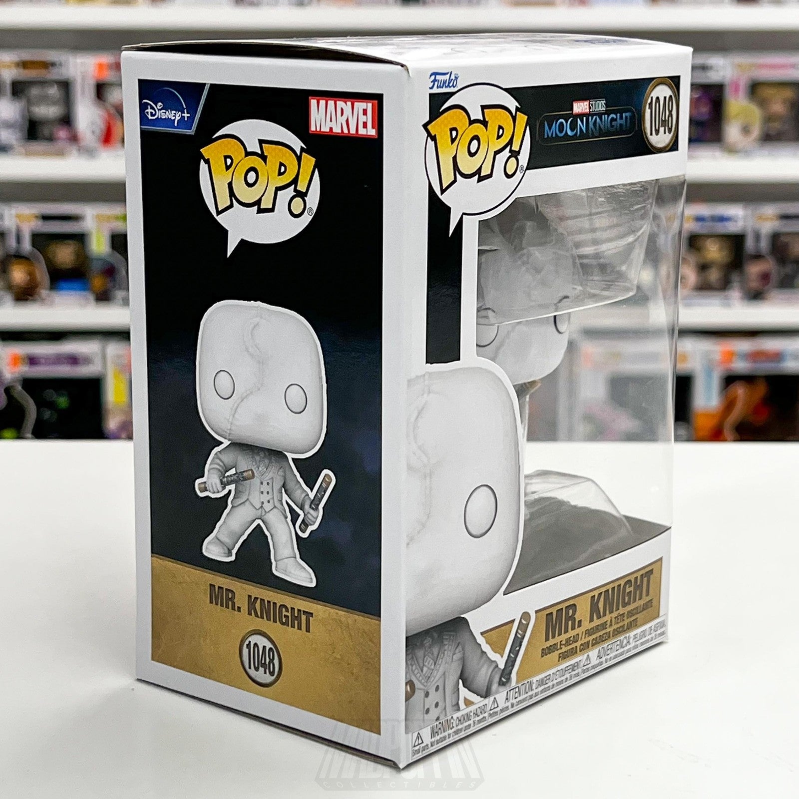 Funko Pop Marvel Studios Moon Knight Mr. Knight 1048 Vinyl Bobble-Head Figure5