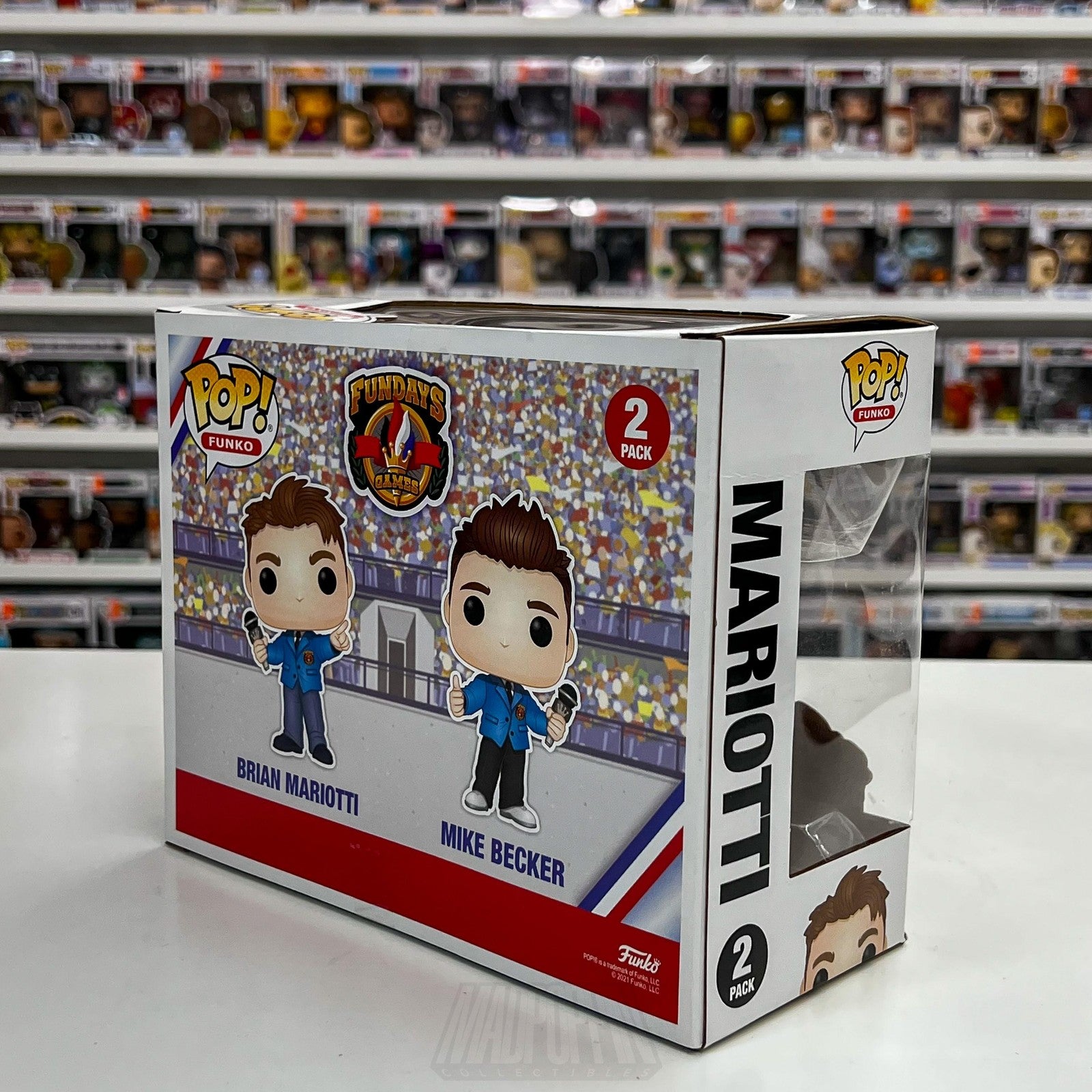 Funko Pop Mariotti & Becker 2 Pack Fundays Vinyl Figures 2021 Limited Edition4