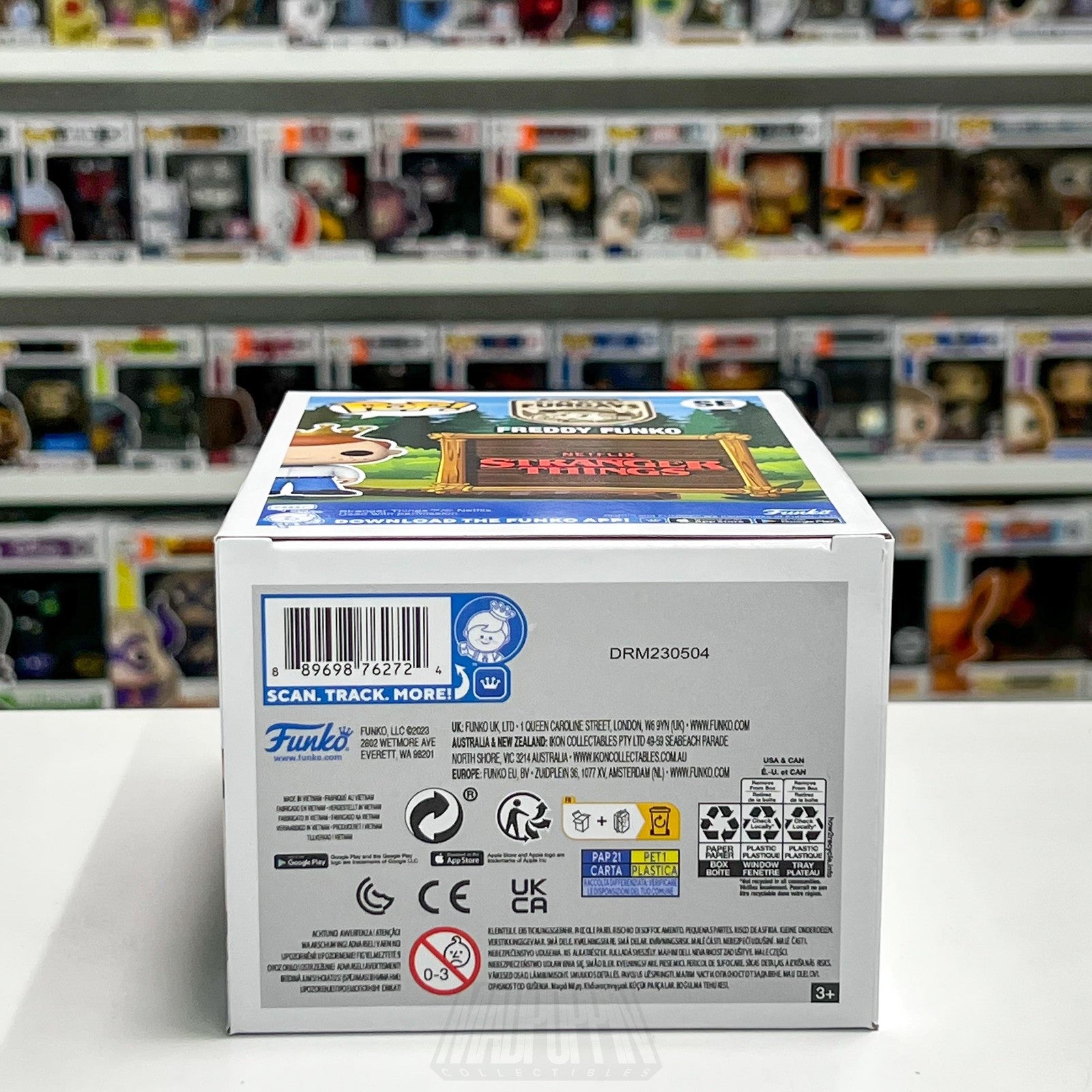 Funko Pop Freddy as Hopper Stranger Things Camp Fundays SE 250 PCS Limited SciFi