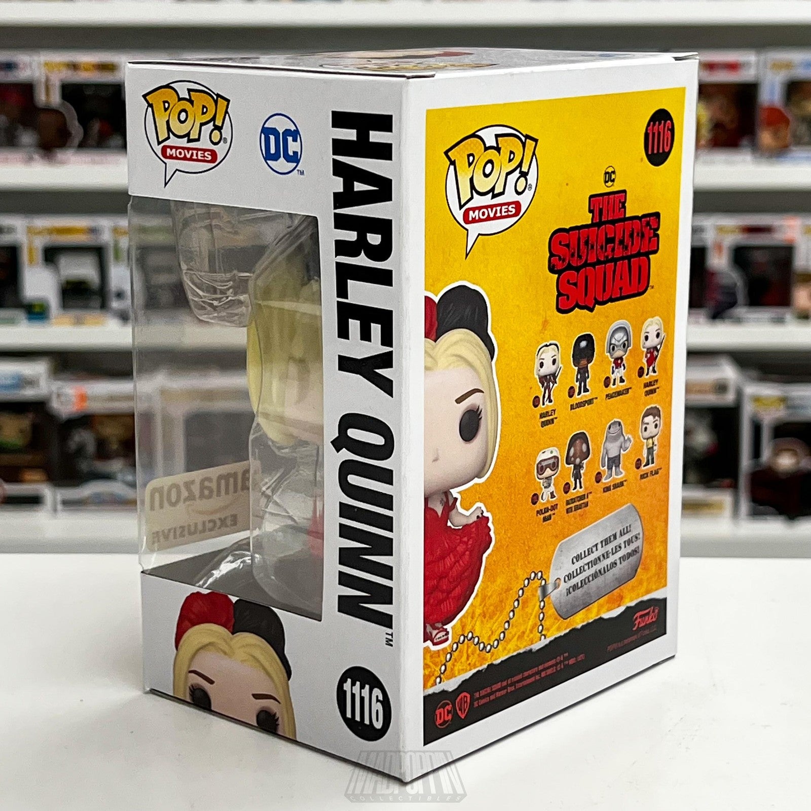 Funko Pop Harley Quinn 1116 Suicide Squad Amazon Exclusive Vinyl Figure New