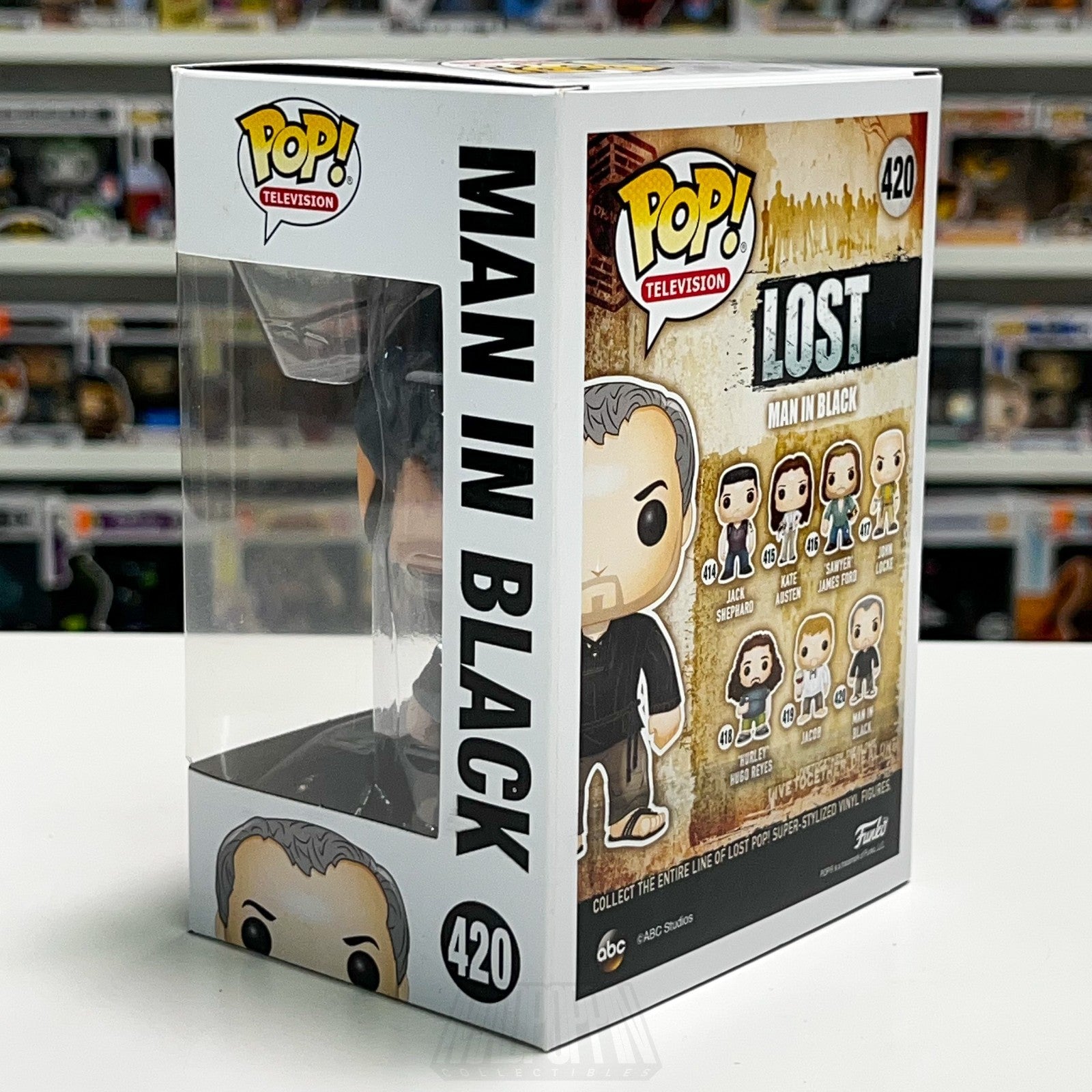 Funko Pop Television Lost Man in Black 420 Vinyl Figure Science Fiction TV Show2