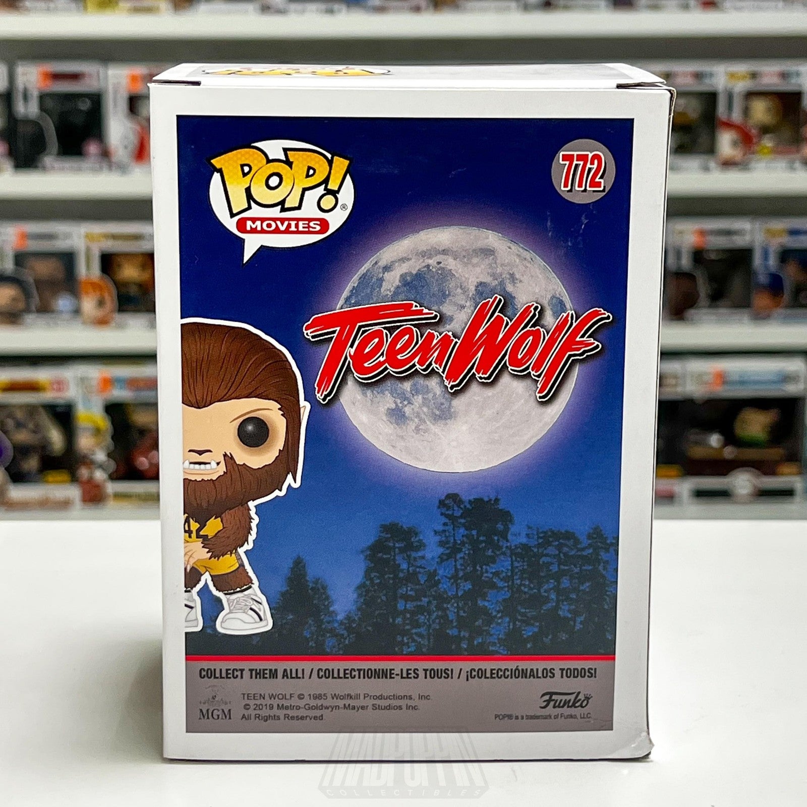 Funko Pop! Movies Teen Wolf Scott Howard 772 Vinyl Figure In Box Basketball Toy