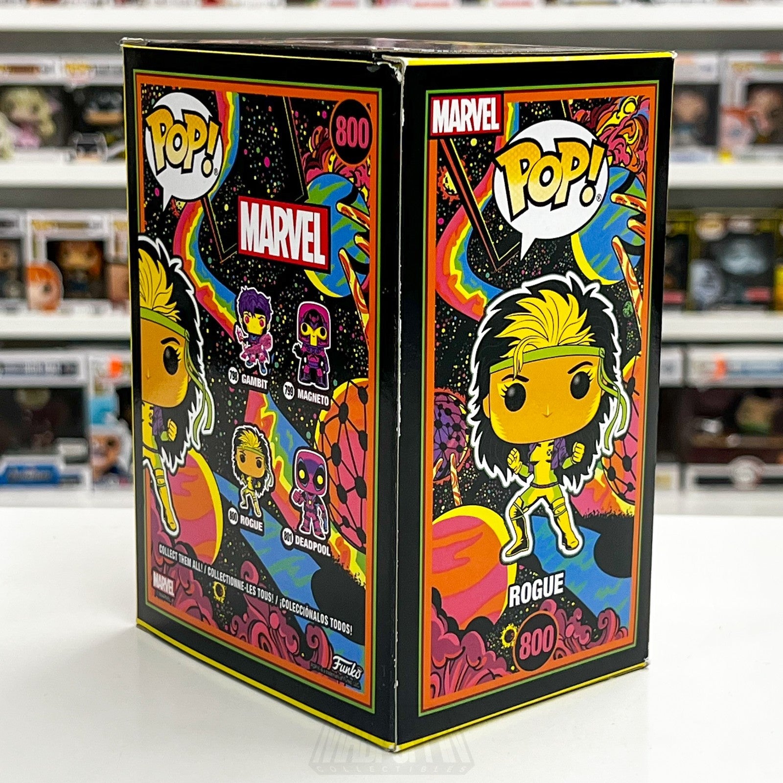 Funko Pop Marvel Rogue Blacklight Target 800 Uncanny X-Men Mutant Vinyl Figure4