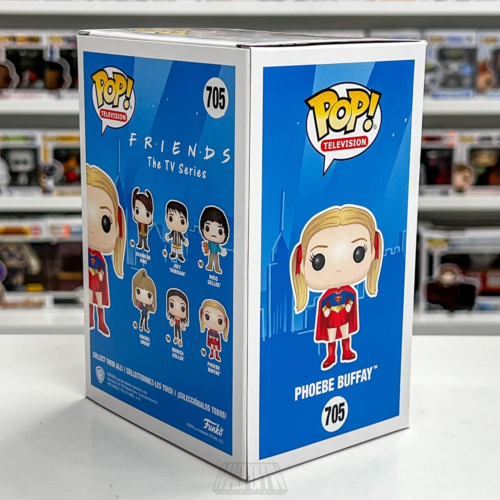 Funko Pop Friends Phoebe Buffay Supergirl #705 Vinyl Figure TV Series