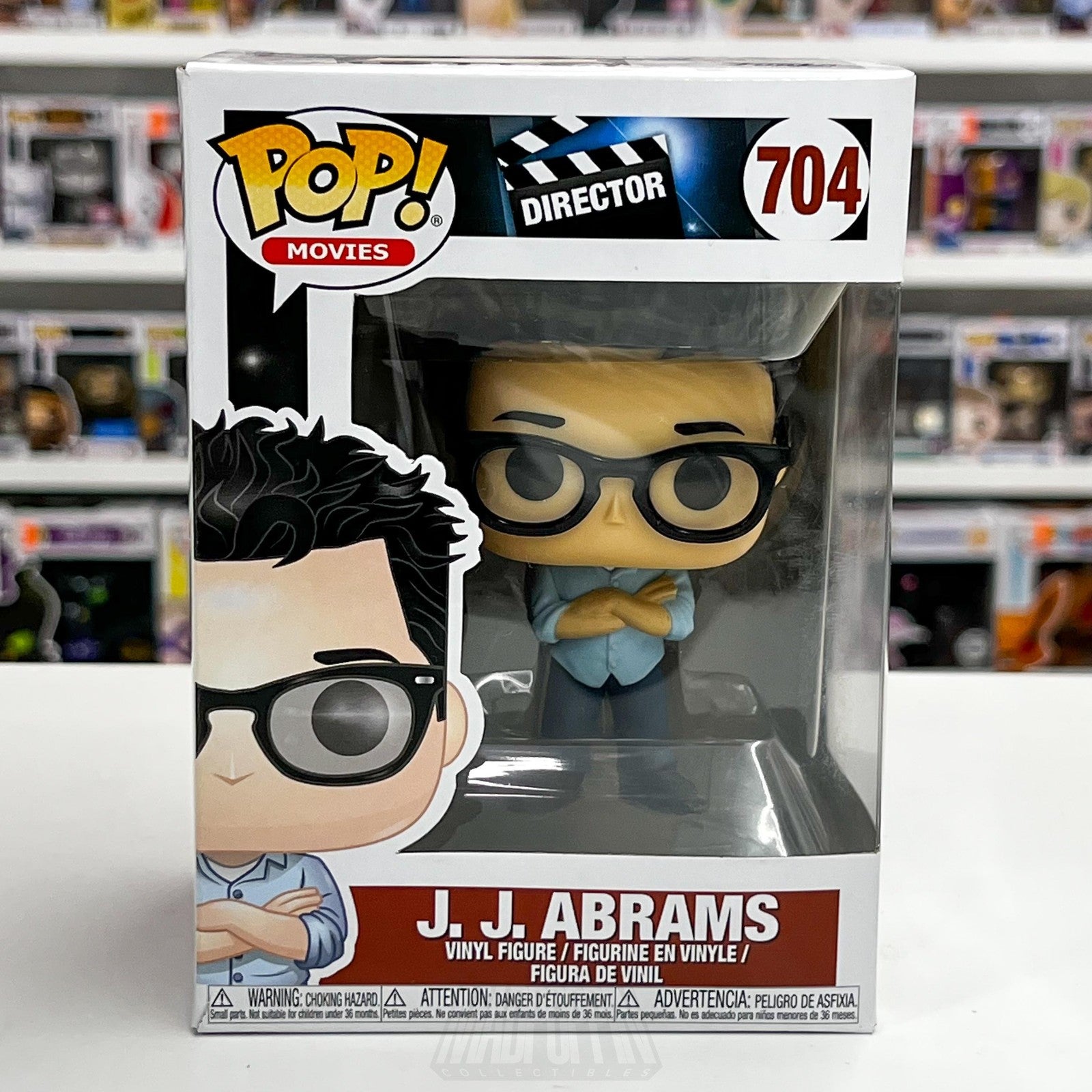 Funko Pop! Movies Director J.J. Abrams #704 Vinyl Figure 2019 Boxed Collectible0