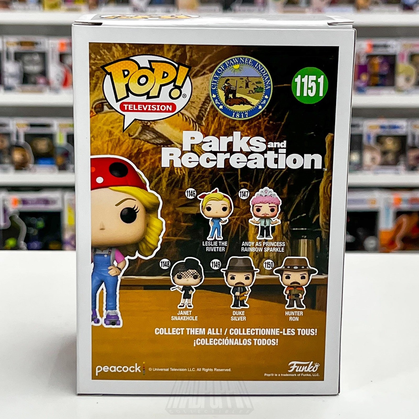 Funko Pop Television Parks and Recreation Filibuster Leslie 1151 Vinyl Figure3