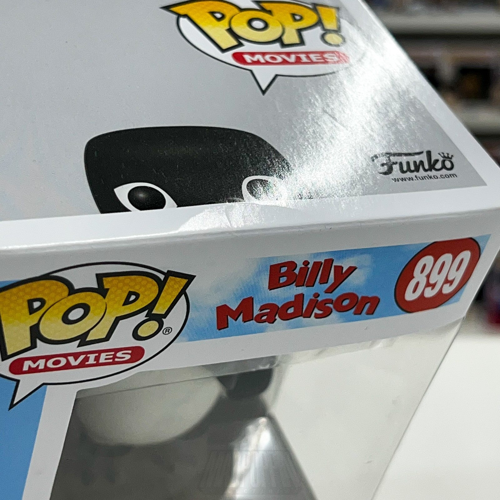 Funko Pop Movies Billy Madison Penguin w/Cocktail Hot Topic Flocked 899 Figure8
