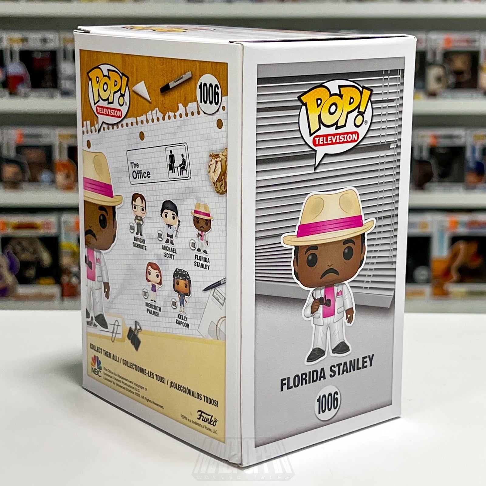 Funko Pop Television The Office Florida Stanley 1006 Vinyl Figure New Toy TV NIB