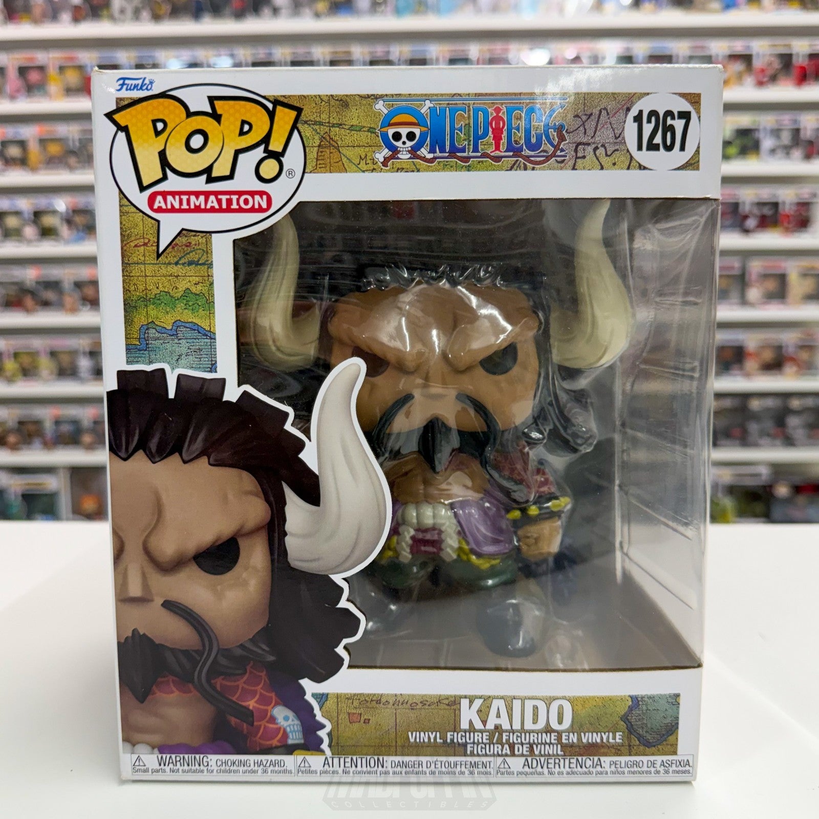 Funko Pop Anime One Piece Kaido 1267 Japan Manga Beasts Pirates 6" Vinyl Figure0