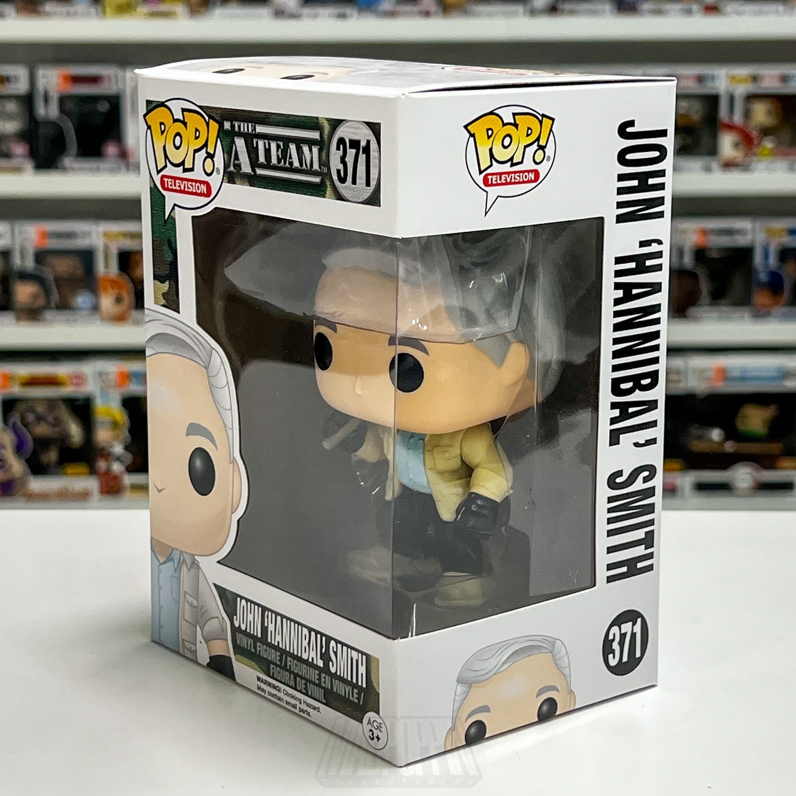 Funko Pop The A-Team John 'Hannibal' Smith 371 Vinyl Figure TV Collectible New