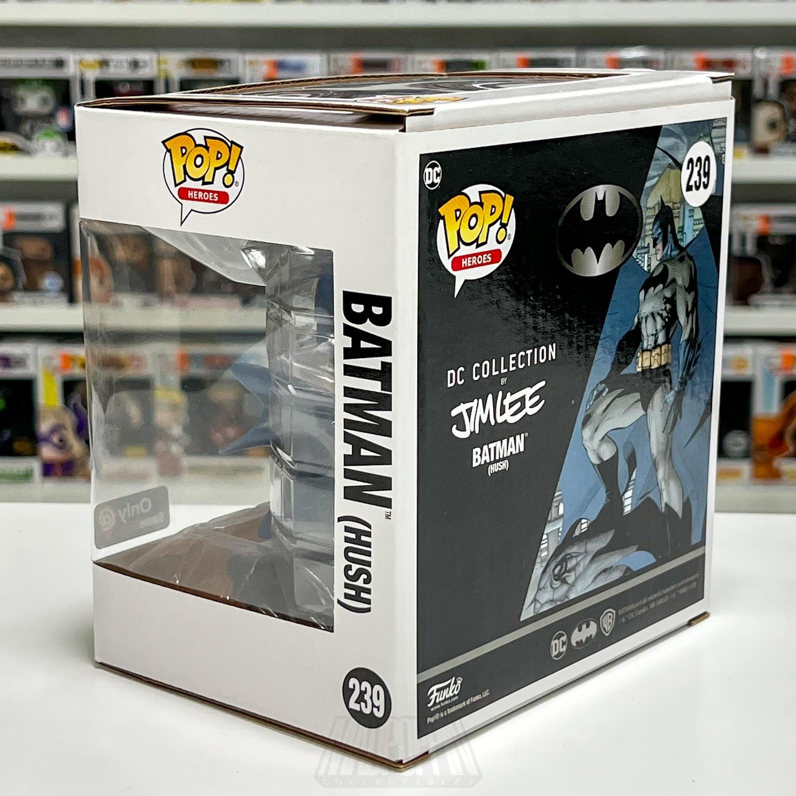 Funko Pop Heroes Batman Hush Deluxe Jim Lee DC Comics 239 GameStop Exclusive NIB