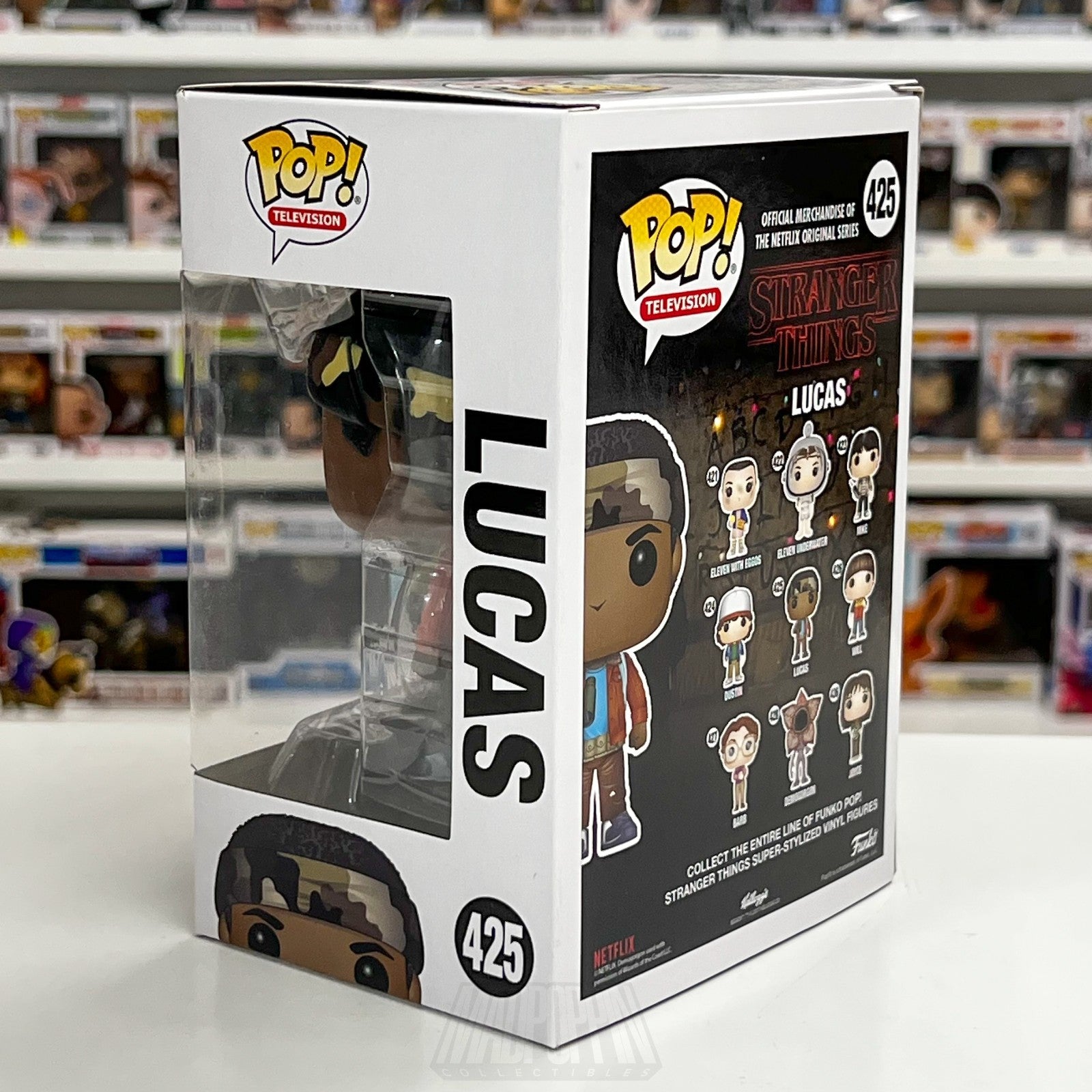 Funko Pop Television Stranger Things Lucas Sinclair 425 Original Vinyl Figure2