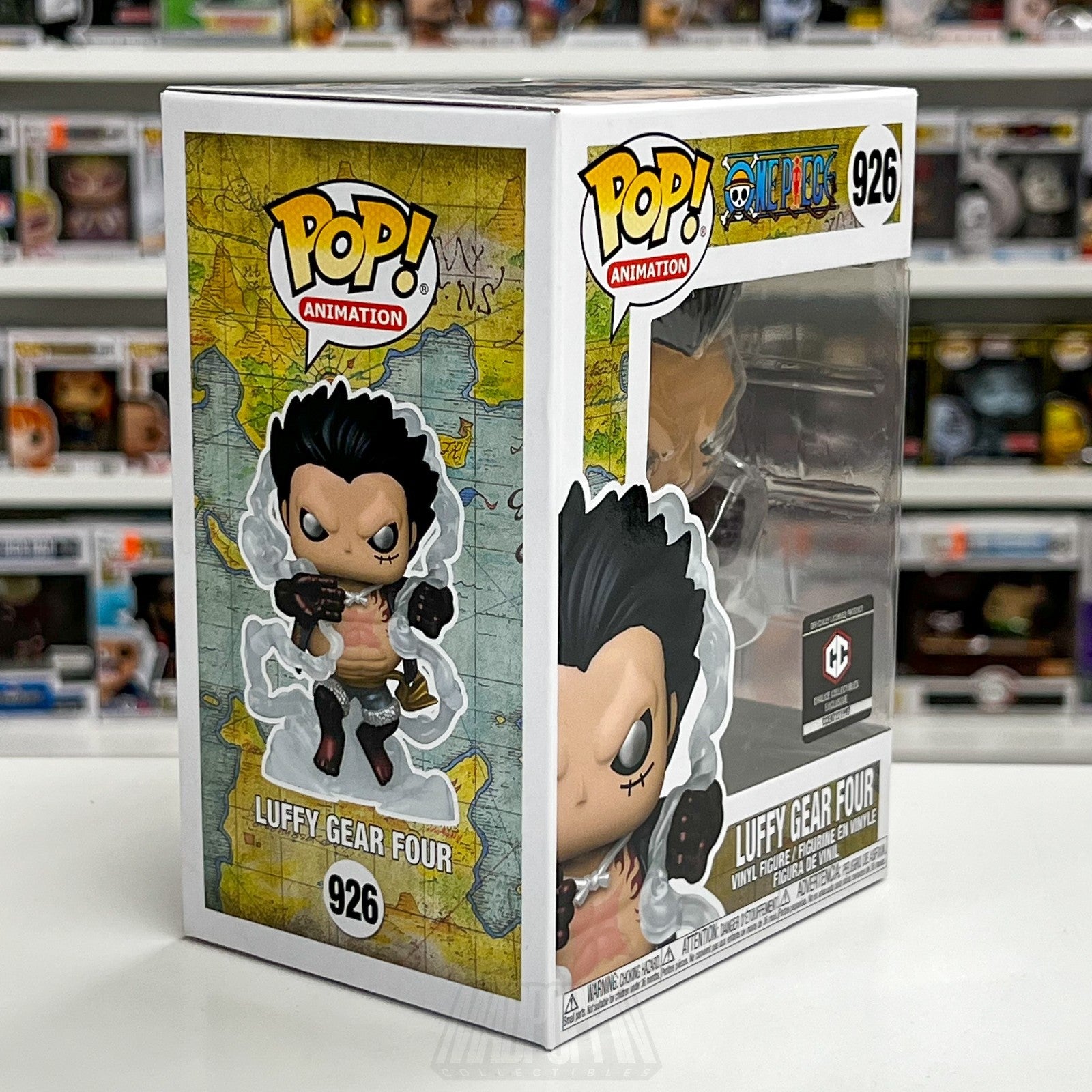 Funko Pop Anime One Piece Luffy Gear Four Chalice Metallic 926 Vinyl Figure Toy5