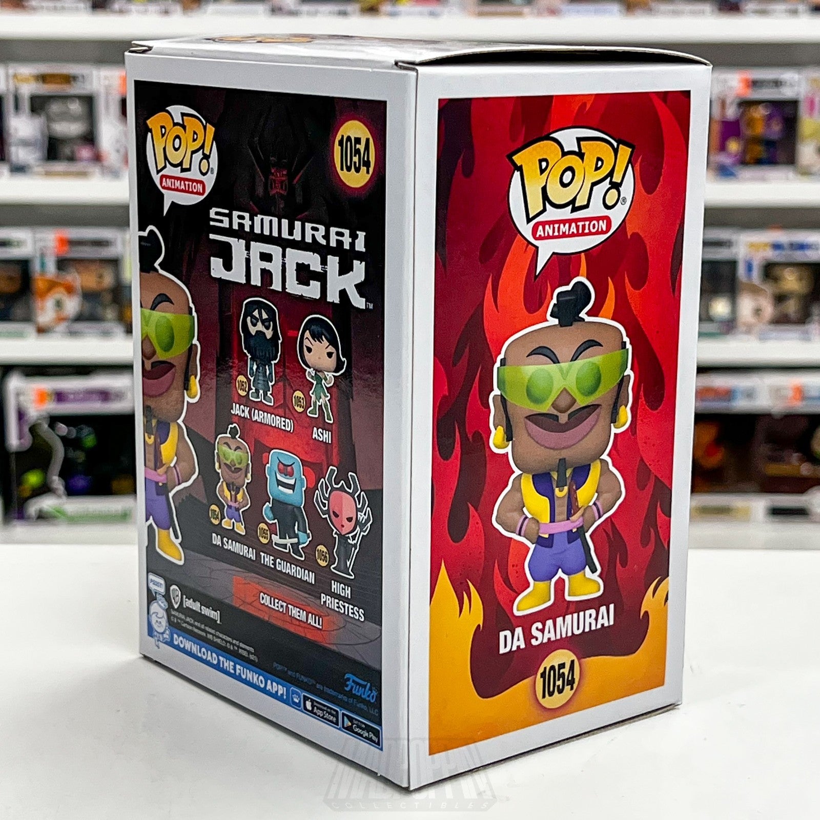 Funko Pop Animation Samurai Jack Da Samurai 1054 Vinyl Figure Cartoon Network4