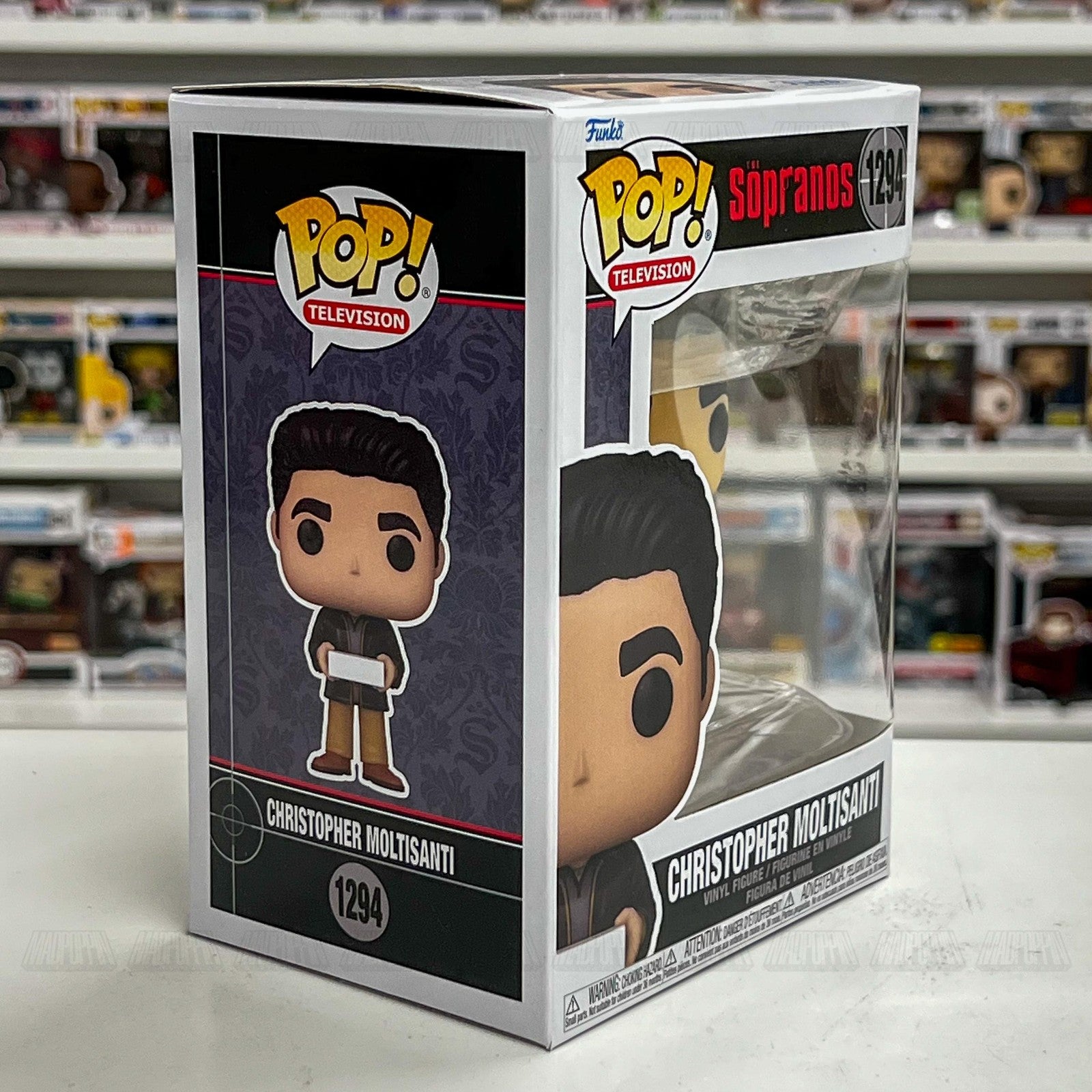 Funko Pop Television The Sopranos Christopher Moltisanti 1294 Vinyl Figure New