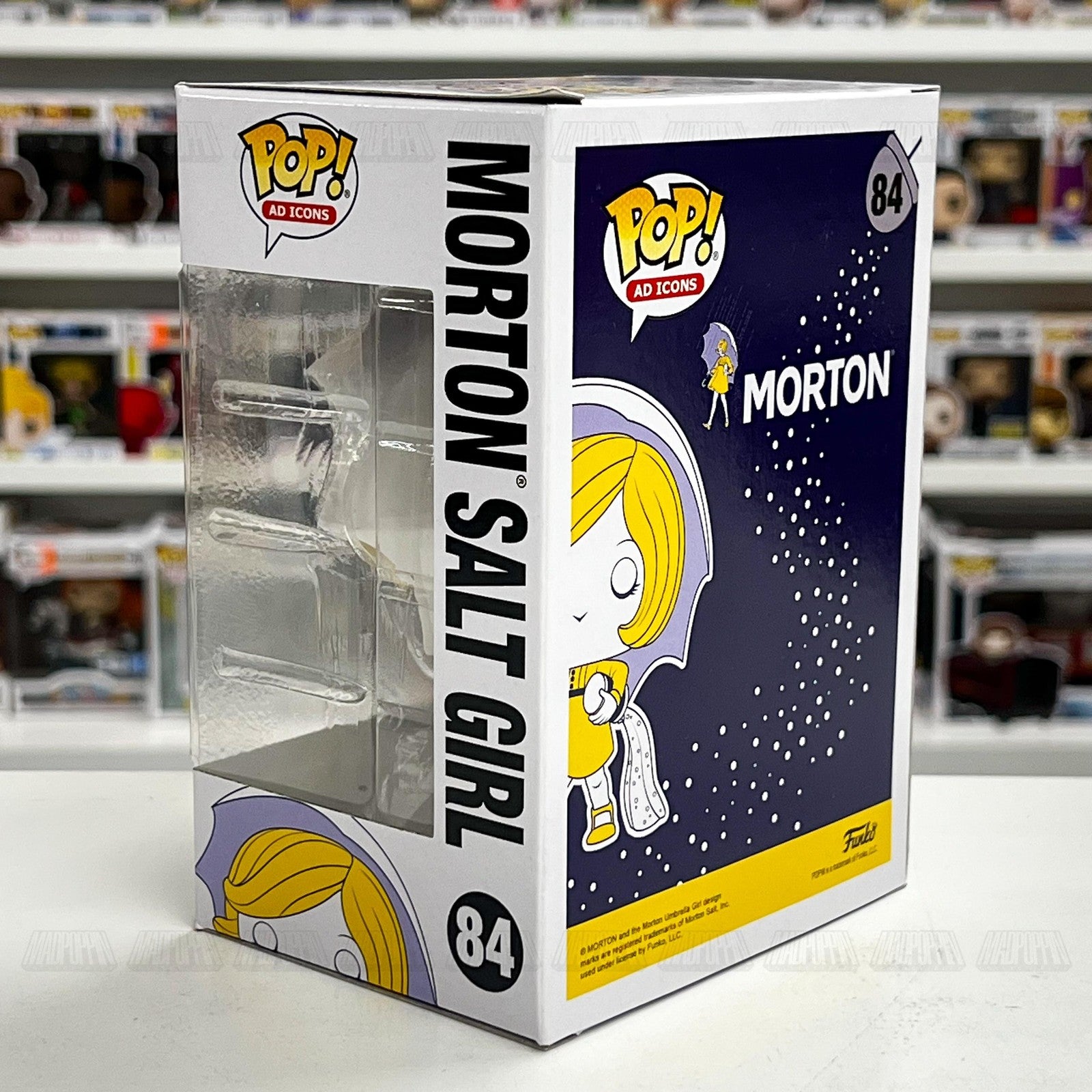 Funko Pop Ad Icons Morton Salt Girl Vinyl Figure #84 New In Box Collectible Toy