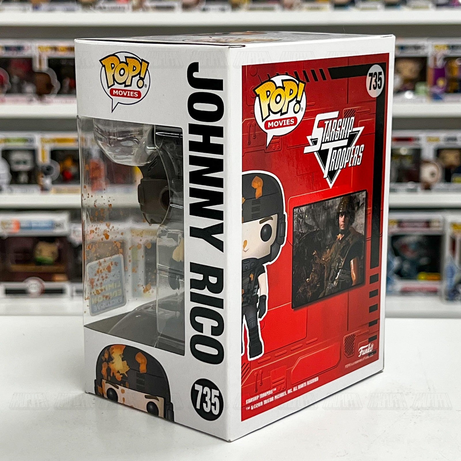Funko Pop Starship Troopers Johnny Rico #735 2019 Summer Convention Exclusive